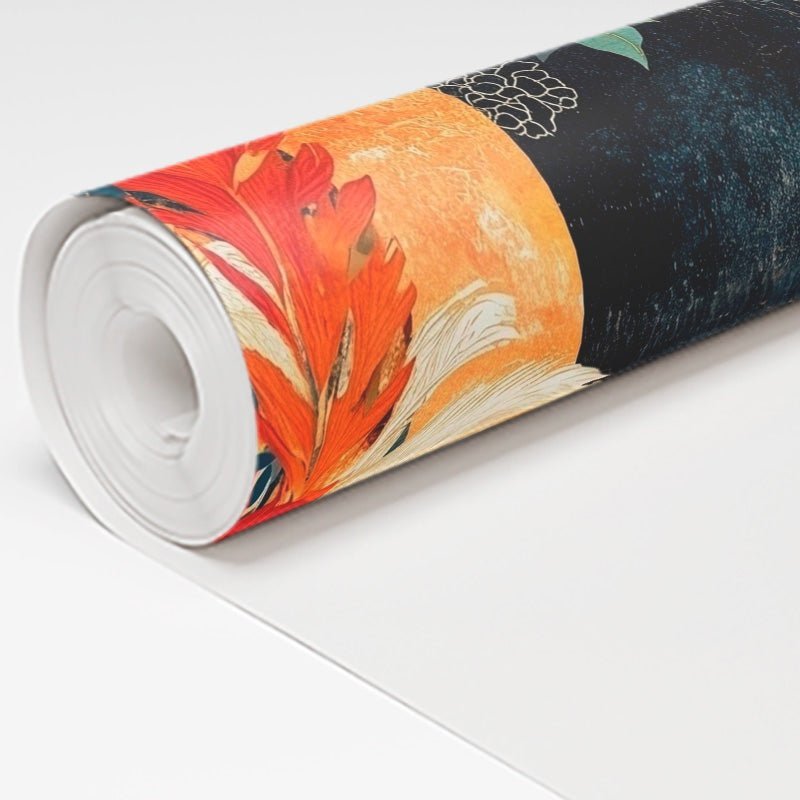 Vermilion Wallpaper - Benton Lane Home - Painted Paper