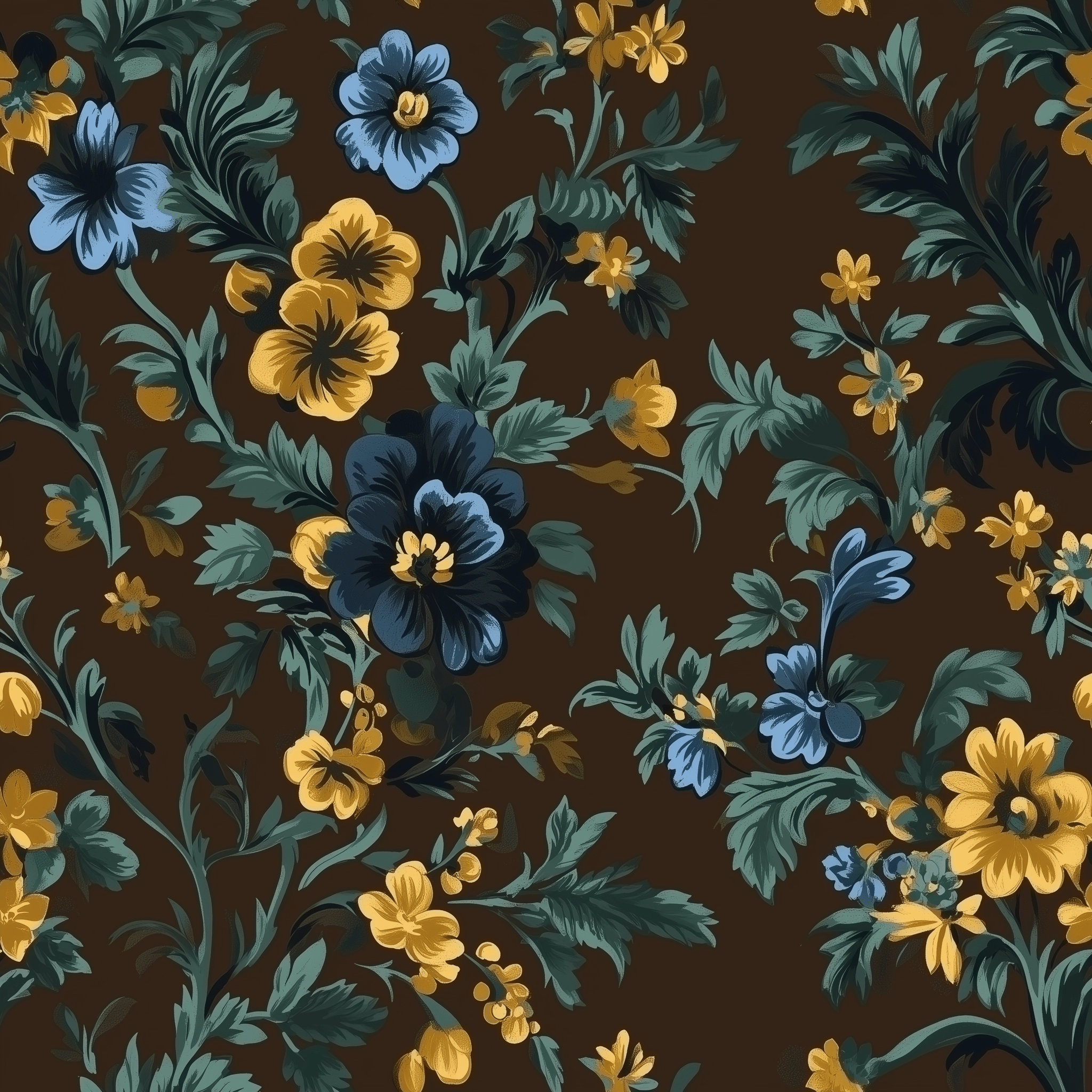 Vesperine Wallpaper - Benton Lane Home - Painted Paper