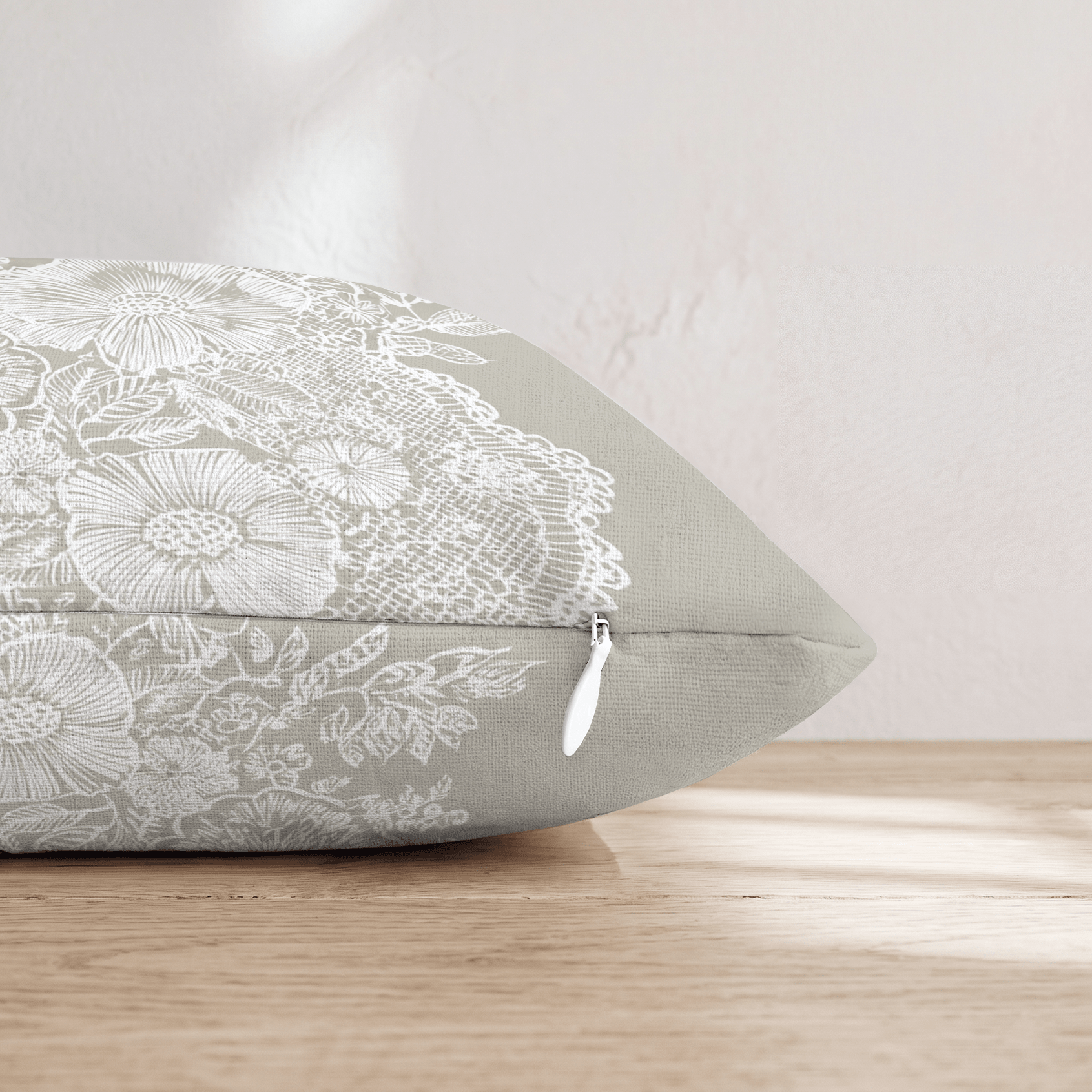 Vintage Lace Throw Pillow - Hillcroft Home