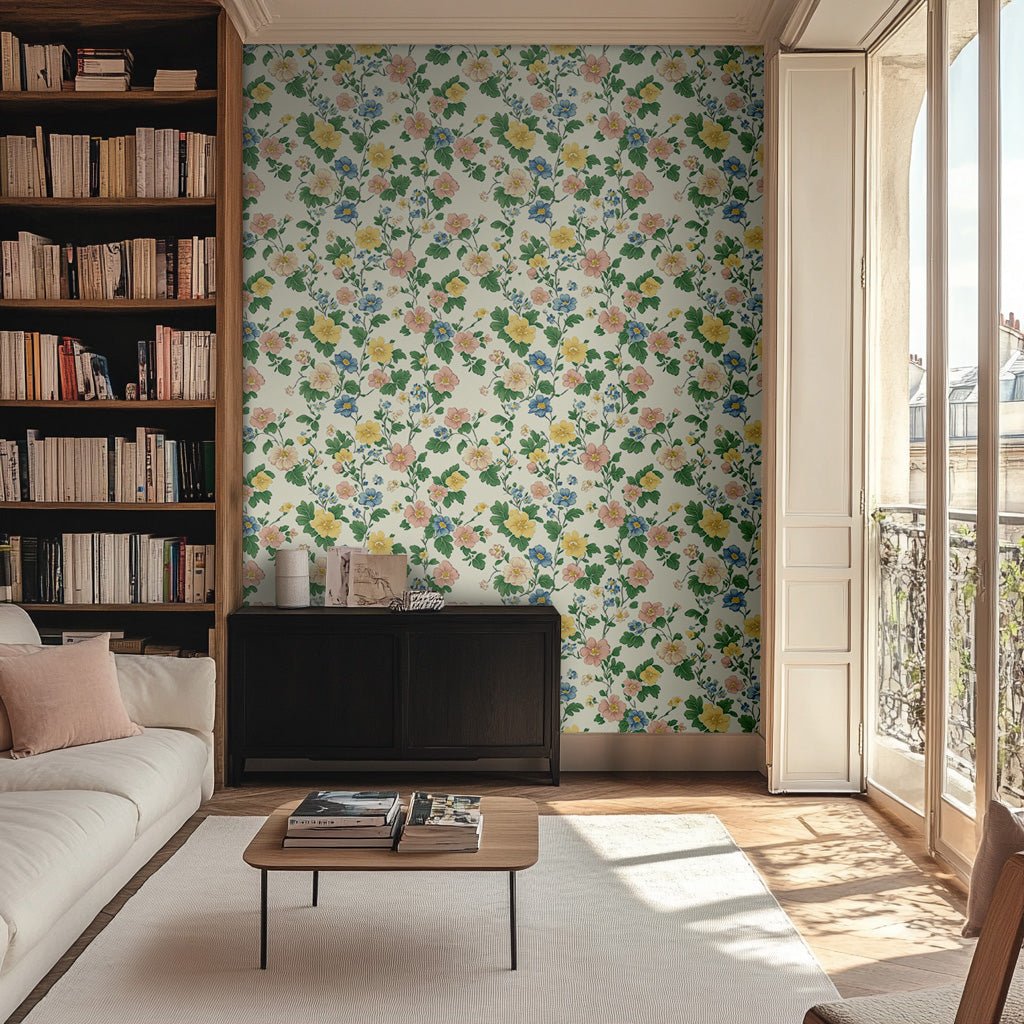 Vintage Petals - Painted Paper