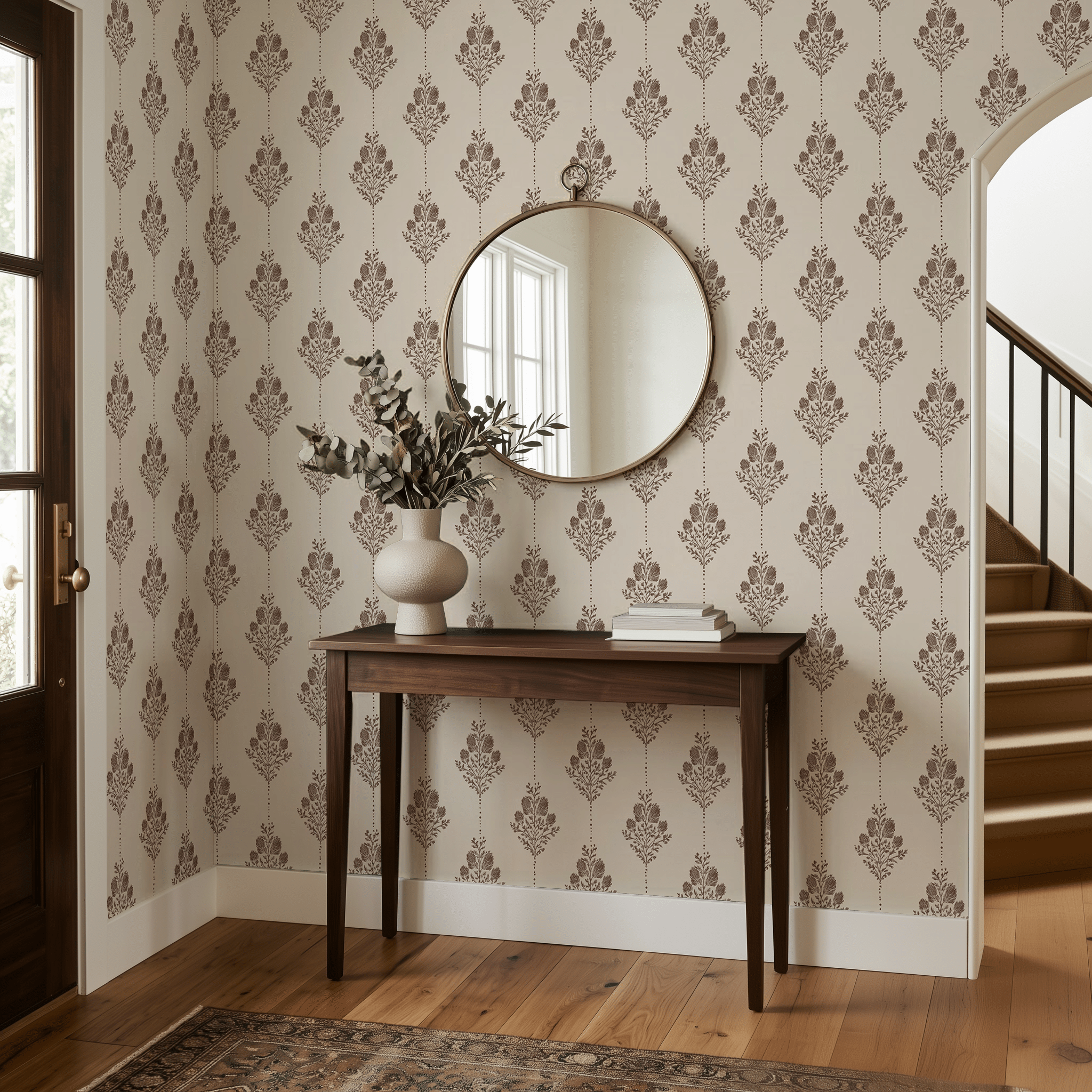 Vintage Posy Wallpaper - Benton Lane Home - Benton Lane