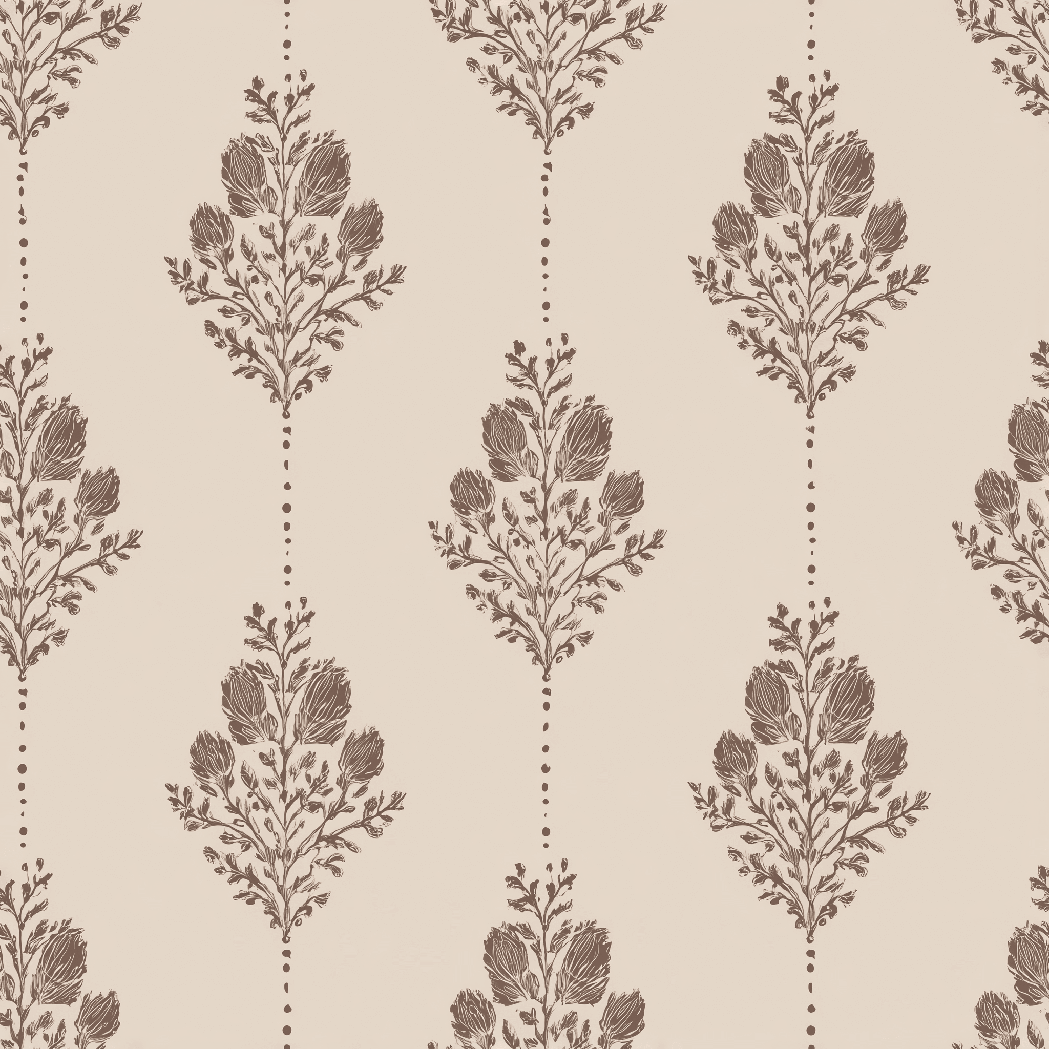 Vintage Posy Wallpaper - Benton Lane Home - Benton Lane