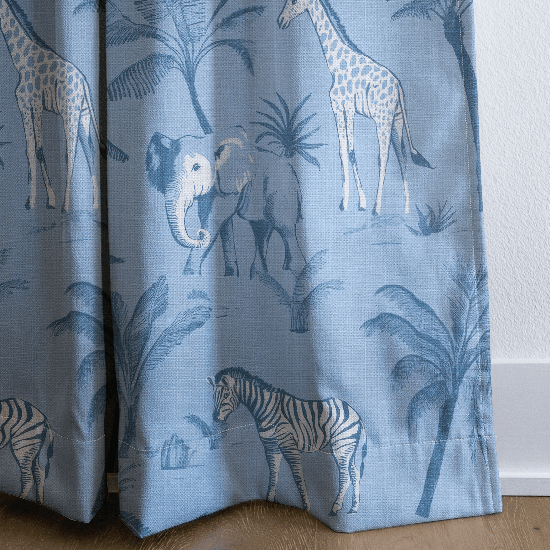 Vintage Safari - Drapery - Benton Lane Home - Lemon Park
