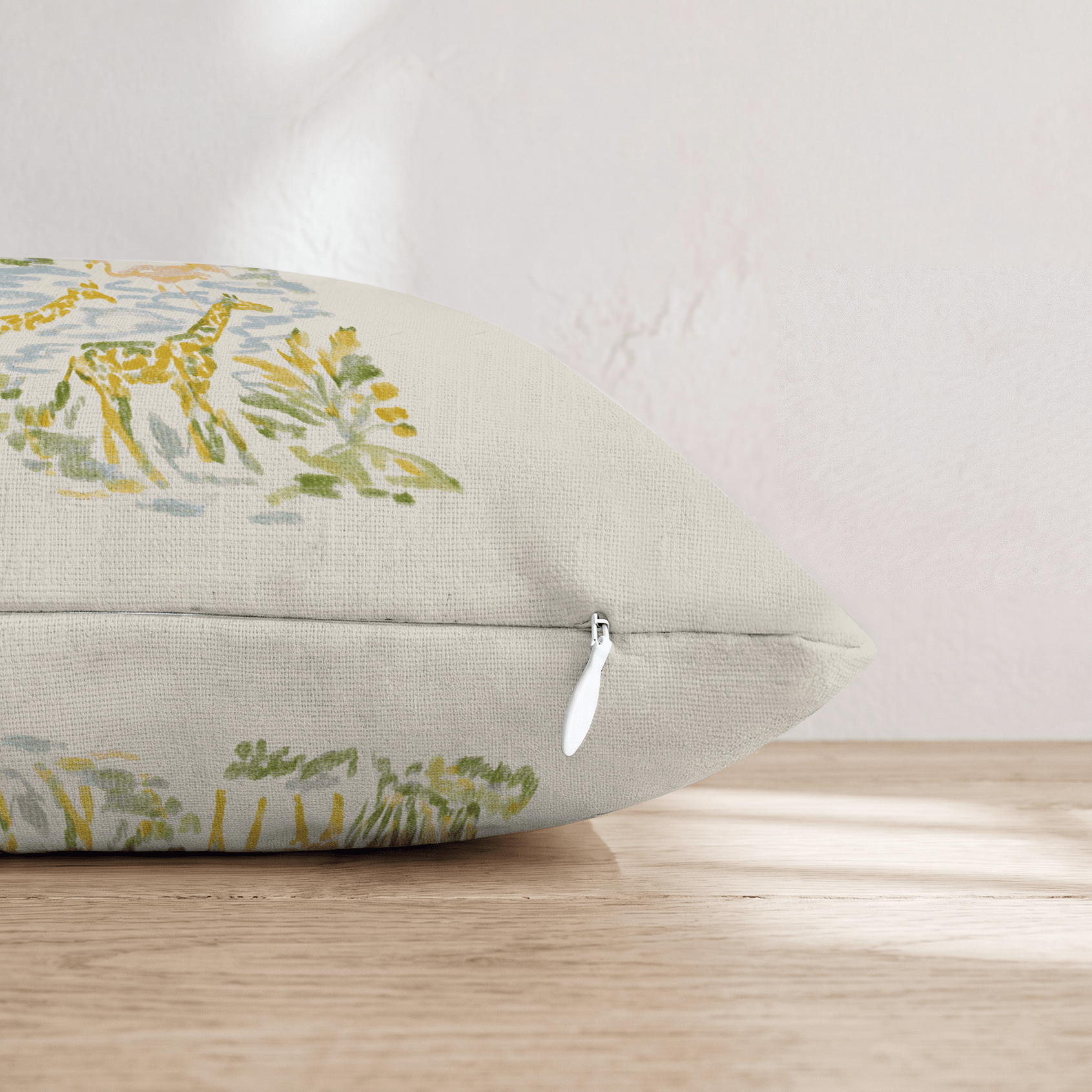 Vintage Safari Throw Pillow - Hillcroft Home