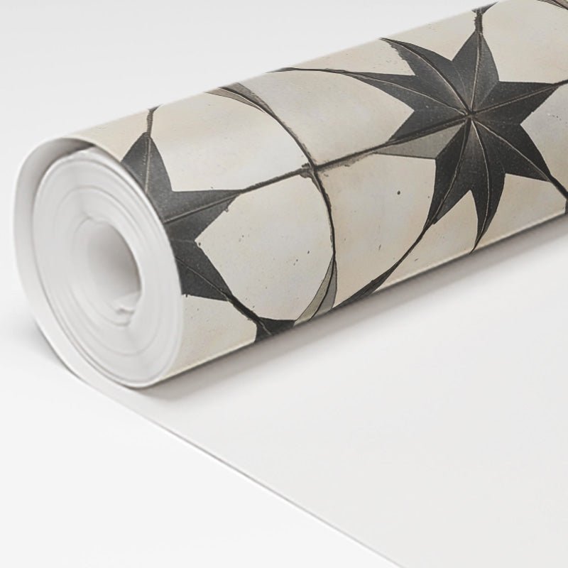 Vintage Star Wallpaper - Benton Lane Home - Painted Paper