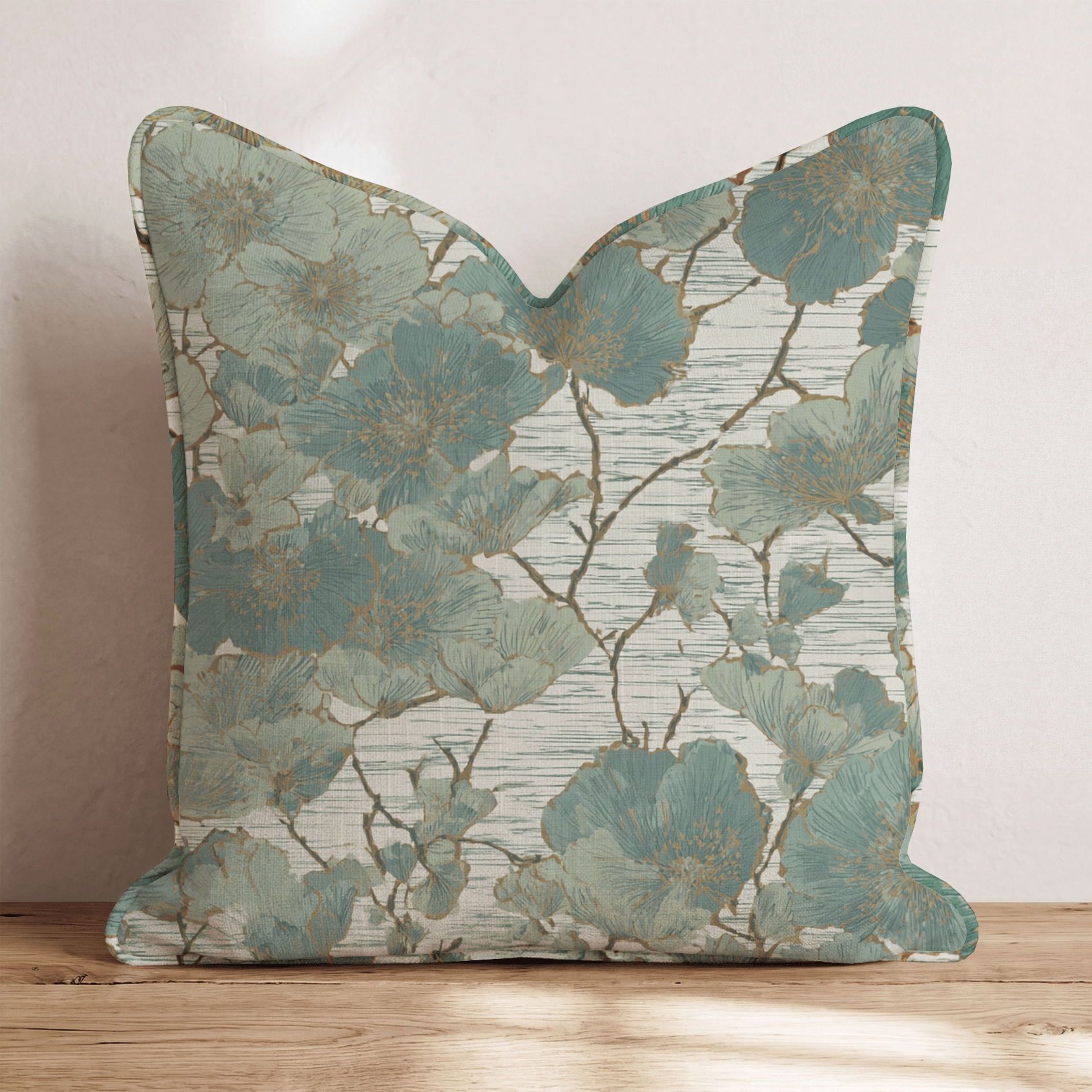 Vintage Vines Throw Pillow - Benton Lane Home - Hillcroft Home