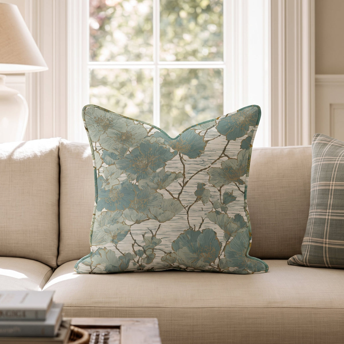 Vintage Vines Throw Pillow - Benton Lane Home - Hillcroft Home