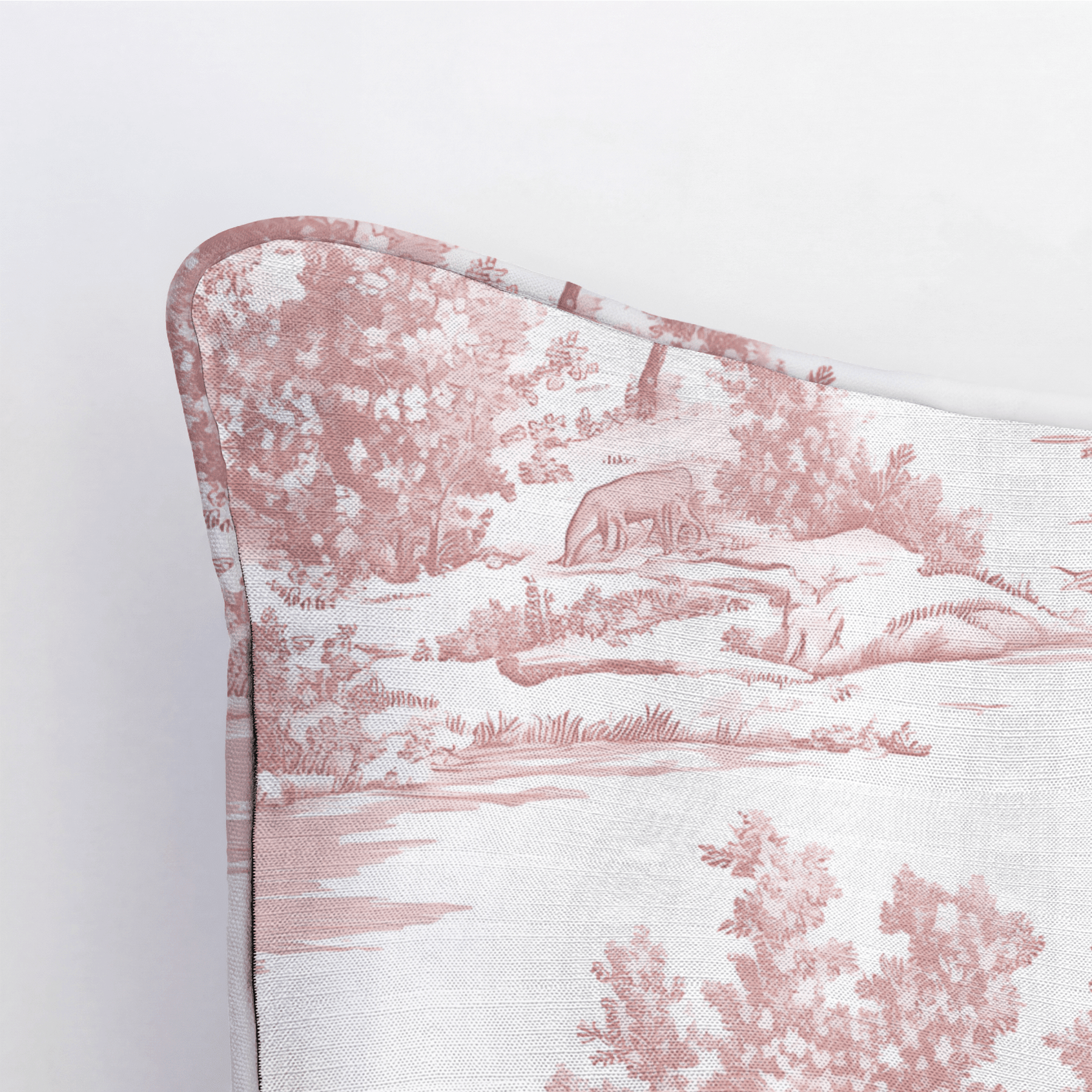 Vintage Woodland Throw Pillow - Benton Lane Home - Lemon Park