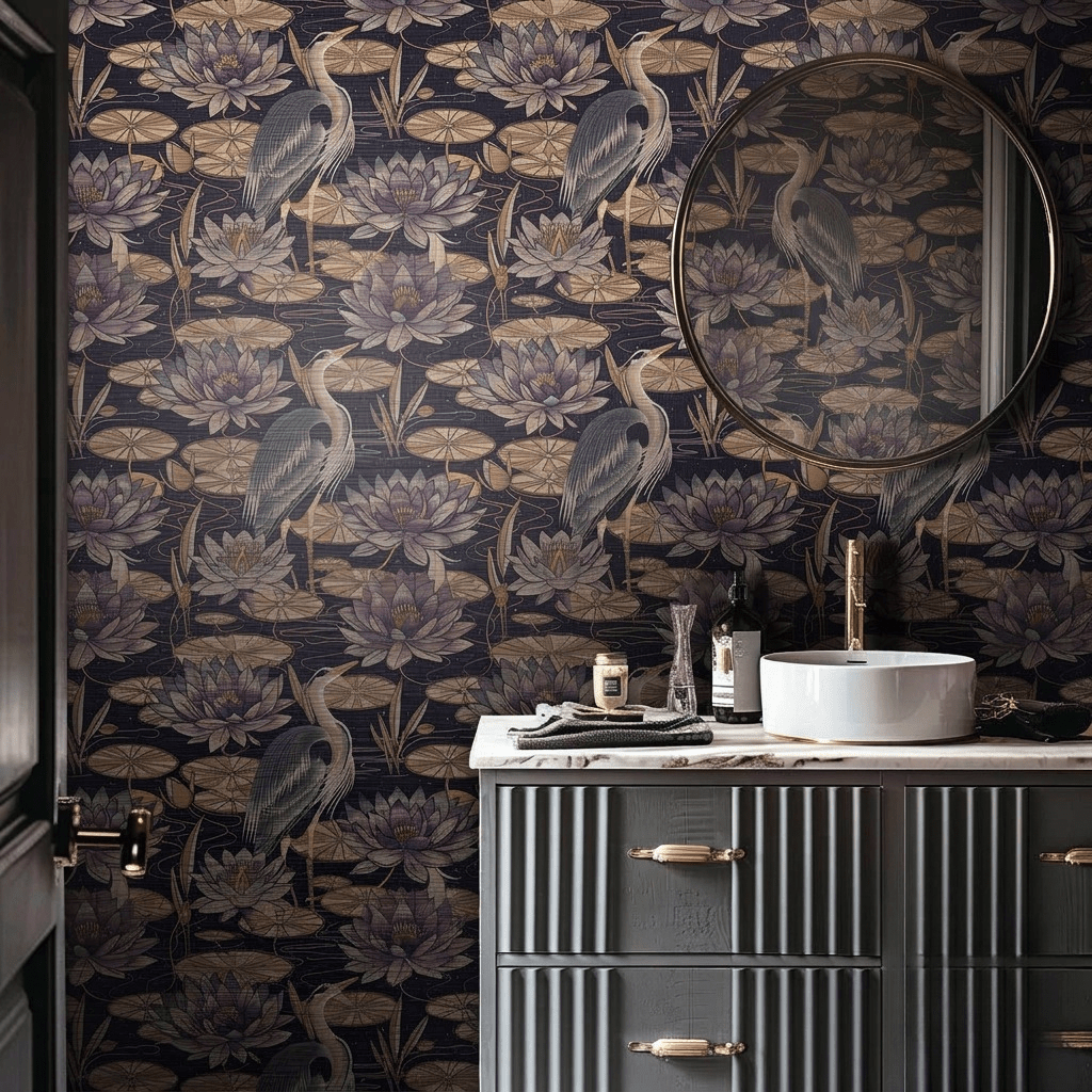 Violeta Faux Grasscloth Wallpaper - Painted Paper