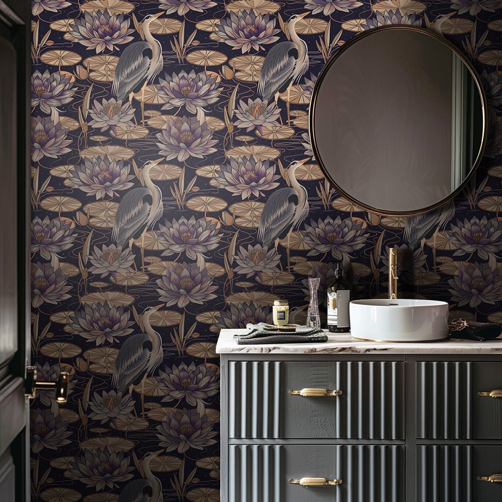 Violeta Wallpaper - Benton Lane Home - Painted Paper