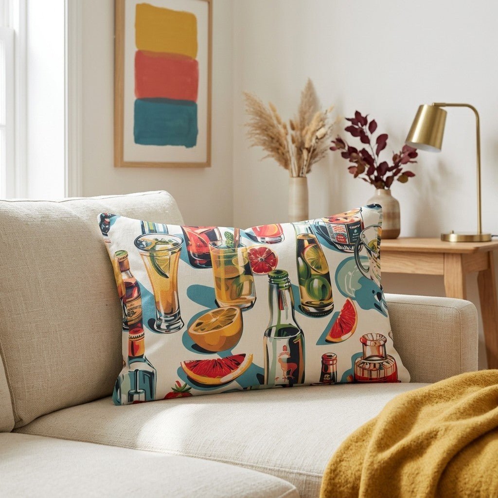 Vivian's Verve Throw Pillow - Benton Lane Home - Lemon Park