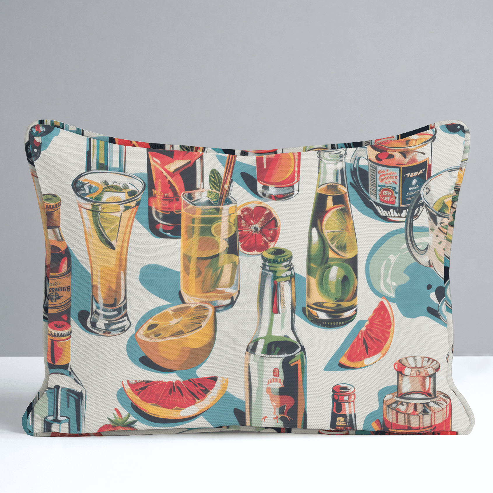 Vivian's Verve Throw Pillow - Benton Lane Home - Lemon Park