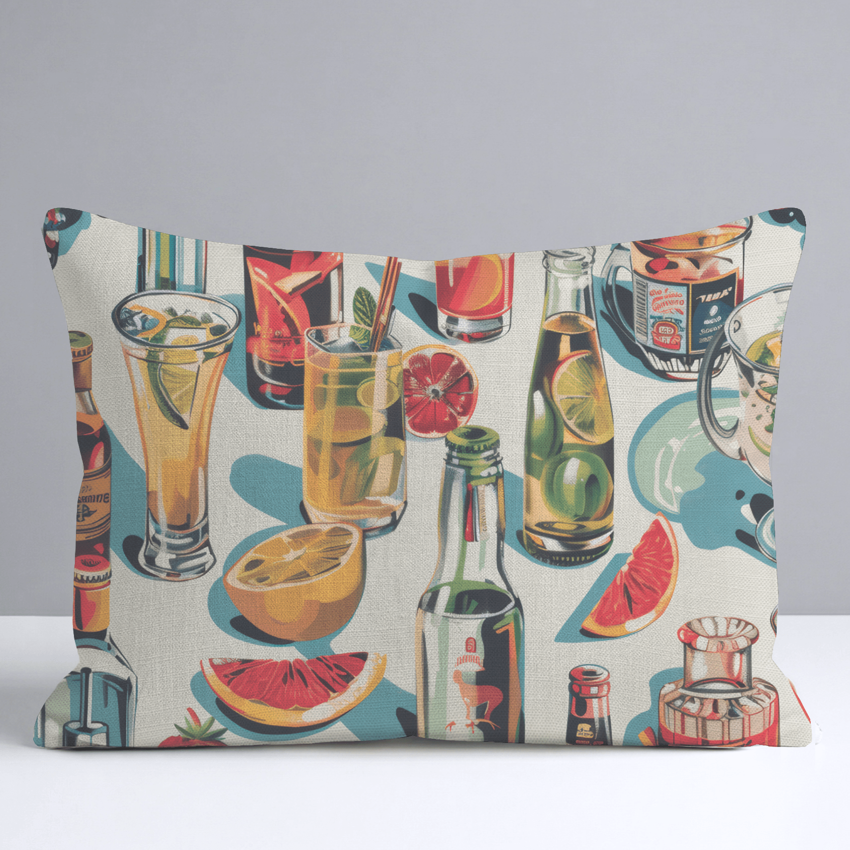 Vivian's Verve Throw Pillow - Benton Lane Home - Lemon Park