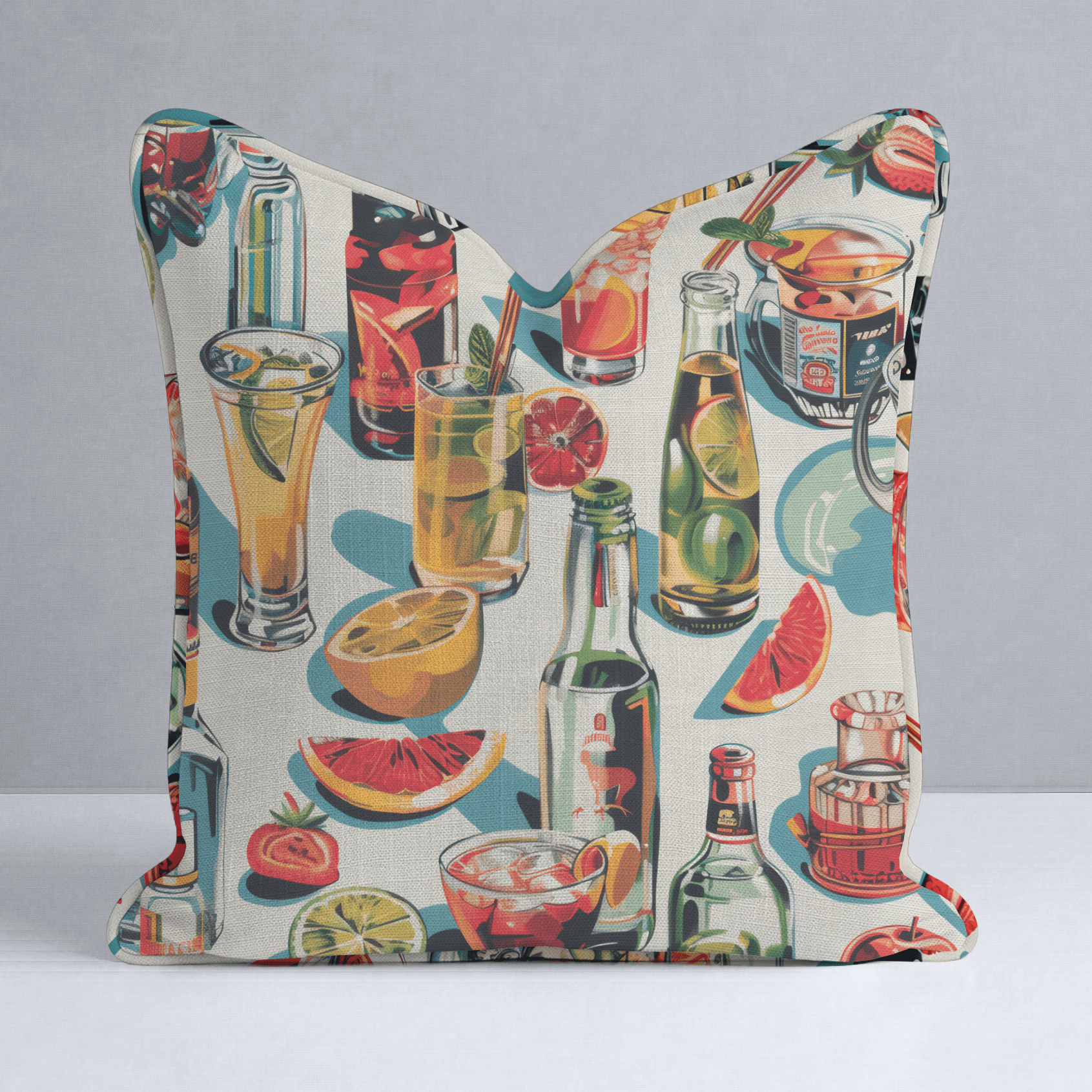 Vivian's Verve Throw Pillow - Benton Lane Home - Lemon Park