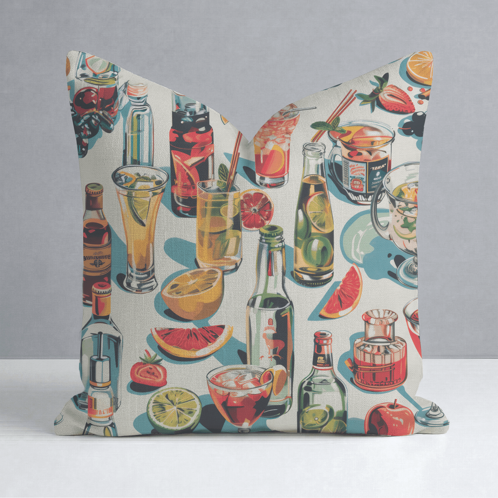 Vivian's Verve Throw Pillow - Benton Lane Home - Lemon Park