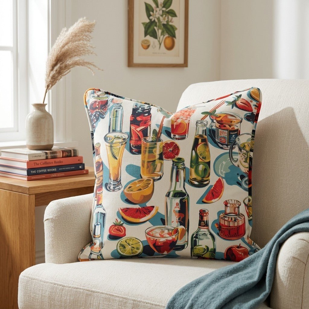 Vivian's Verve Throw Pillow - Benton Lane Home - Lemon Park