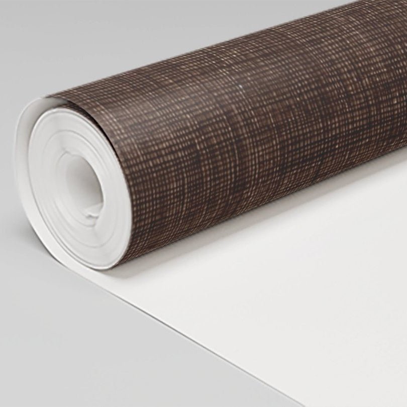 Walnut Burlap Wallpaper - Benton Lane Home - Painted Paper