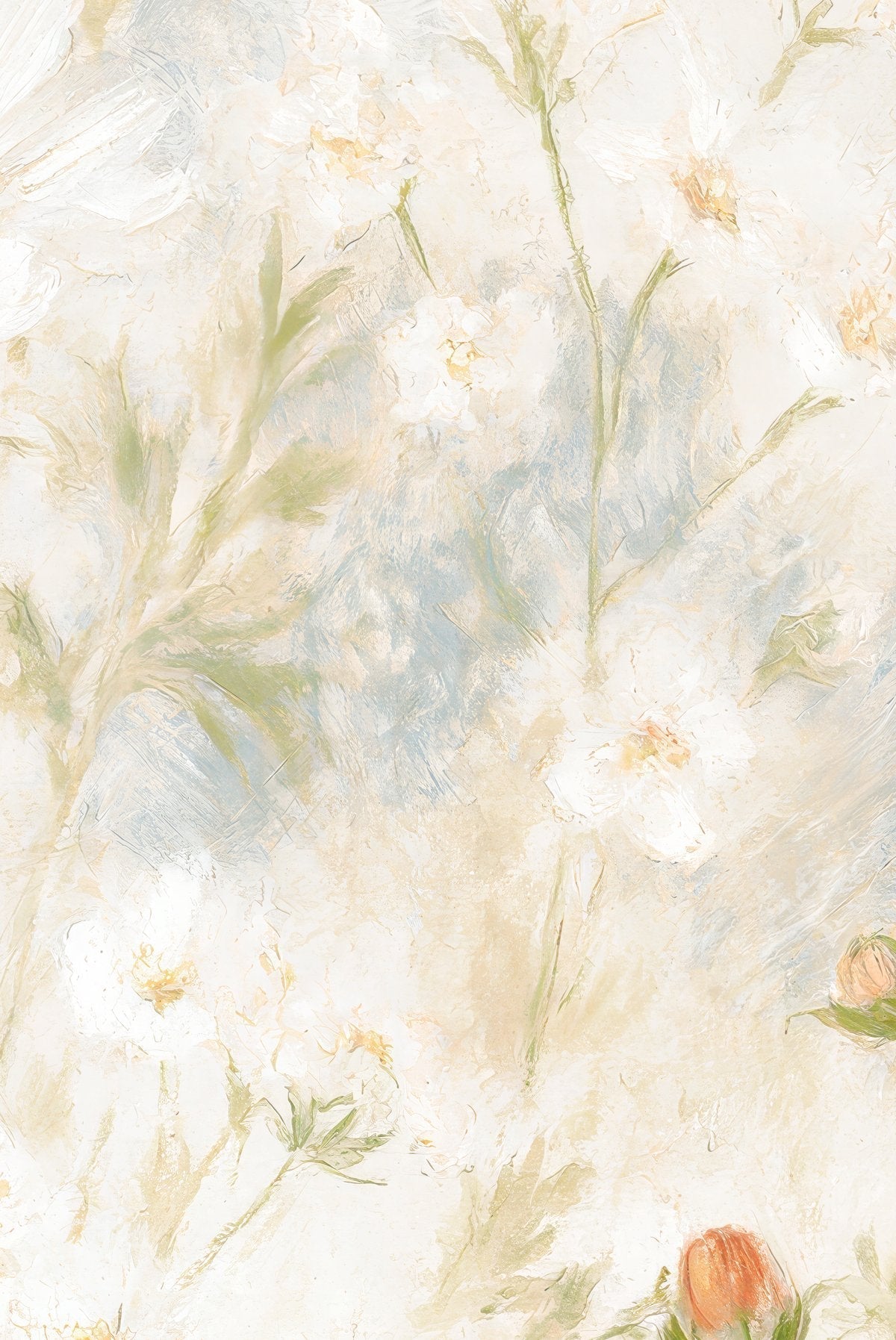 Warm Whispers - Wall Mural - Painted Paper