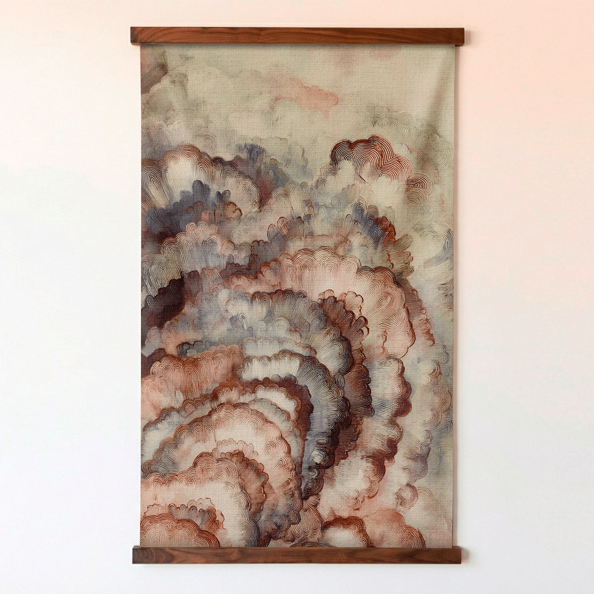 Water Marbling - Tapestry - Benton Lane Home - Painted Paper