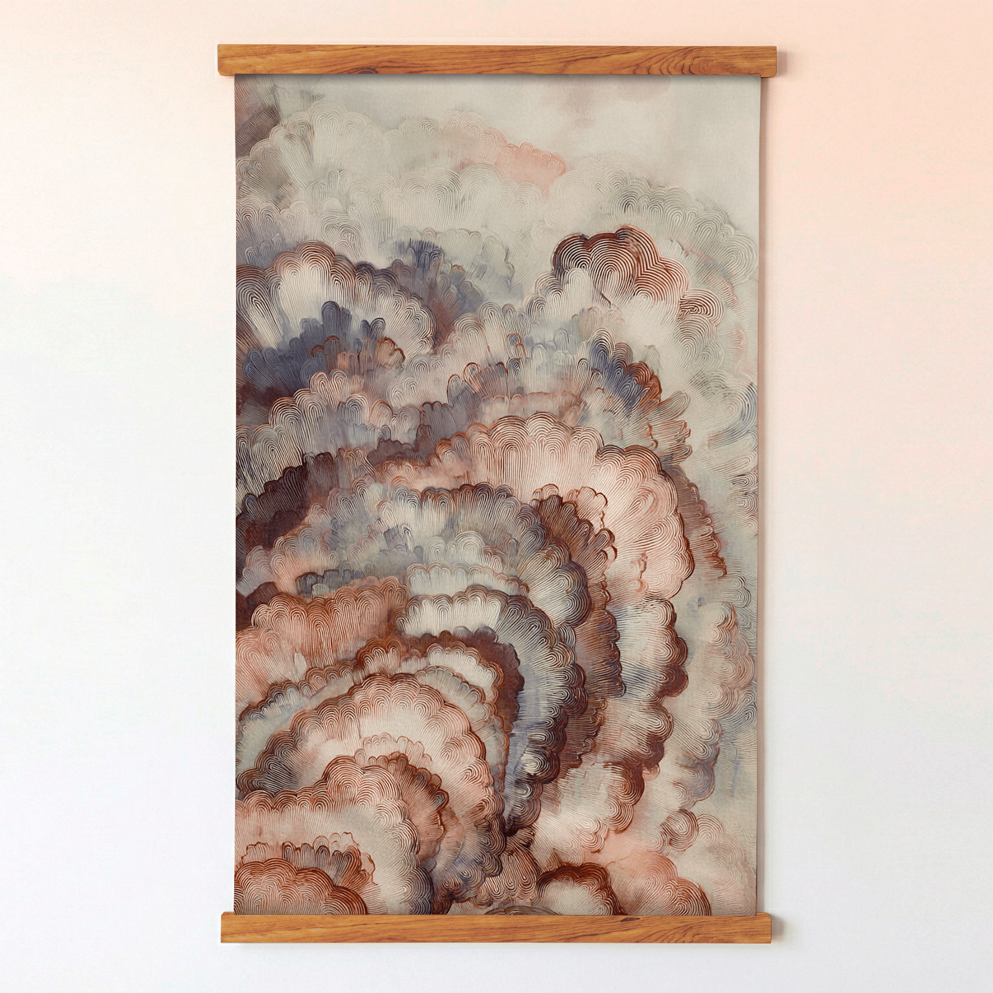 Water Marbling - Tapestry - Benton Lane Home - Painted Paper