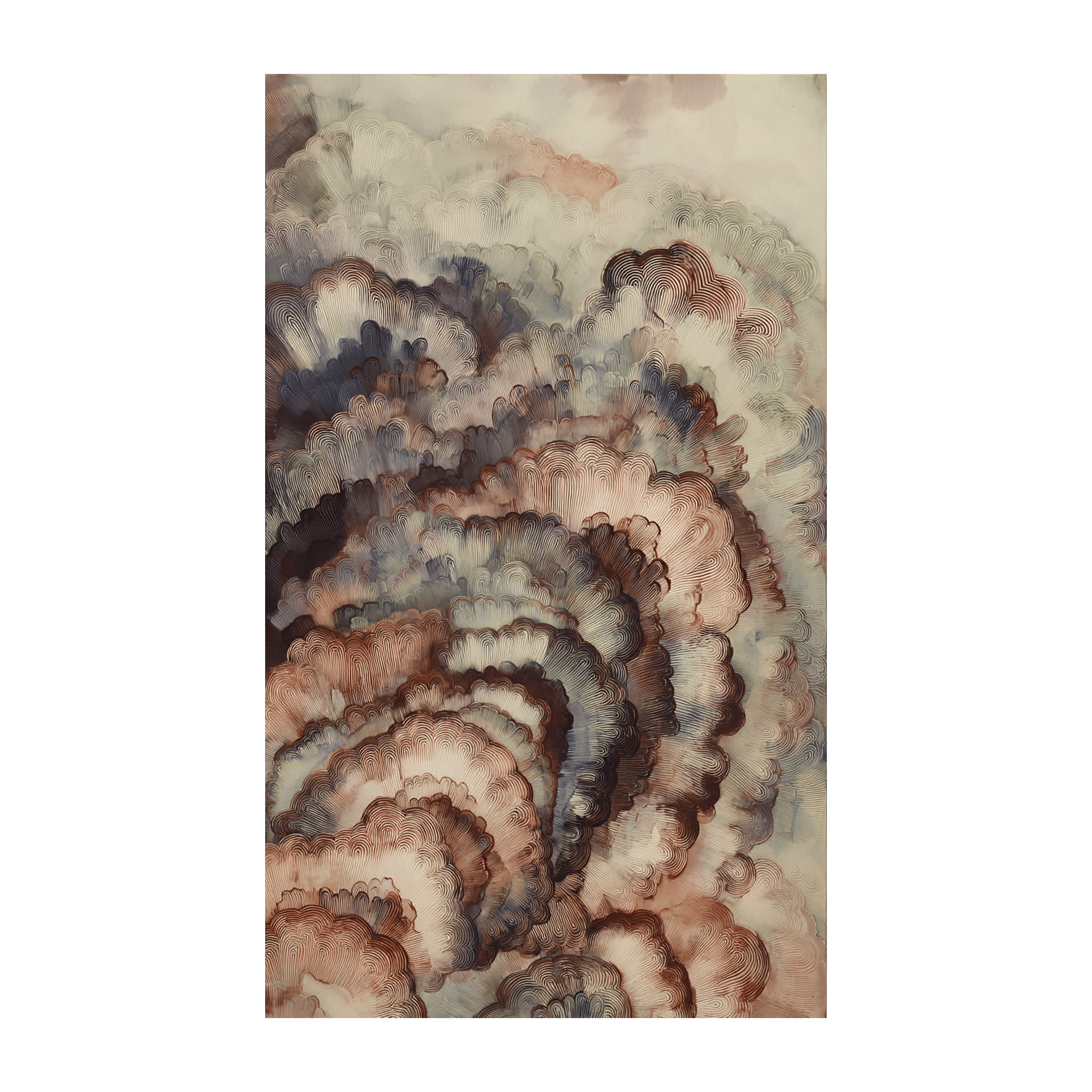 Water Marbling - Tapestry - Benton Lane Home - Painted Paper