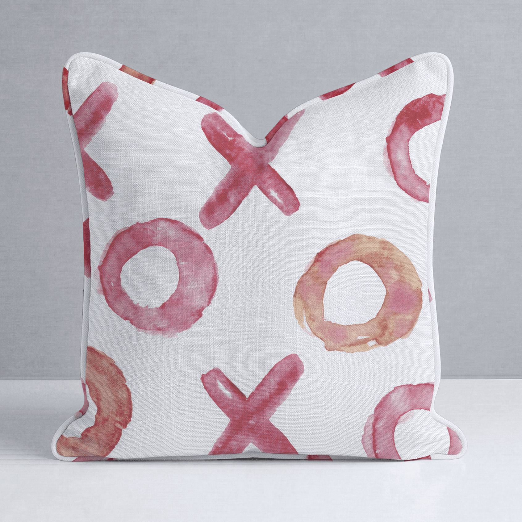 Watercolor Game Throw Pillow - Benton Lane Home - Lemon Park