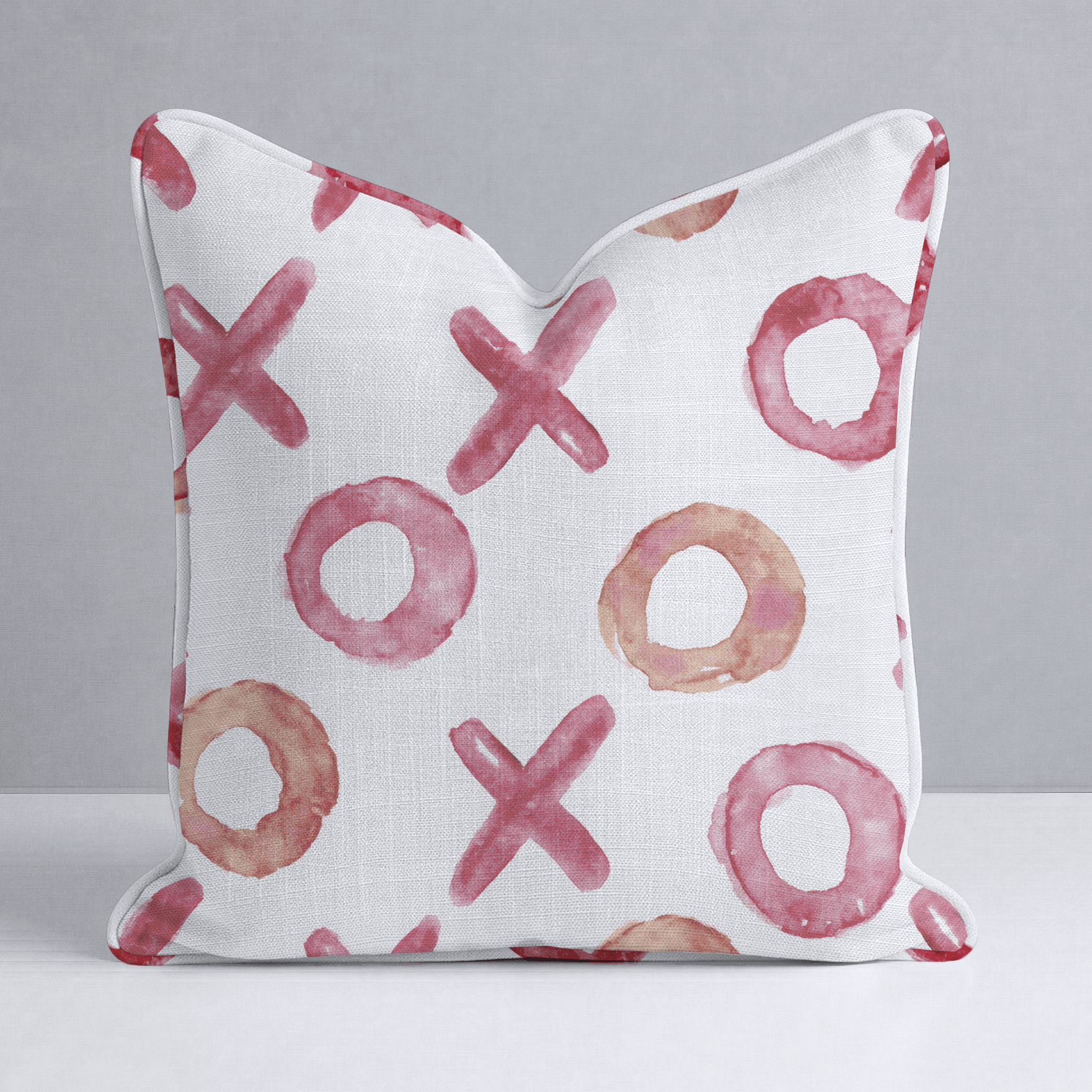 Watercolor Game Throw Pillow - Benton Lane Home - Lemon Park