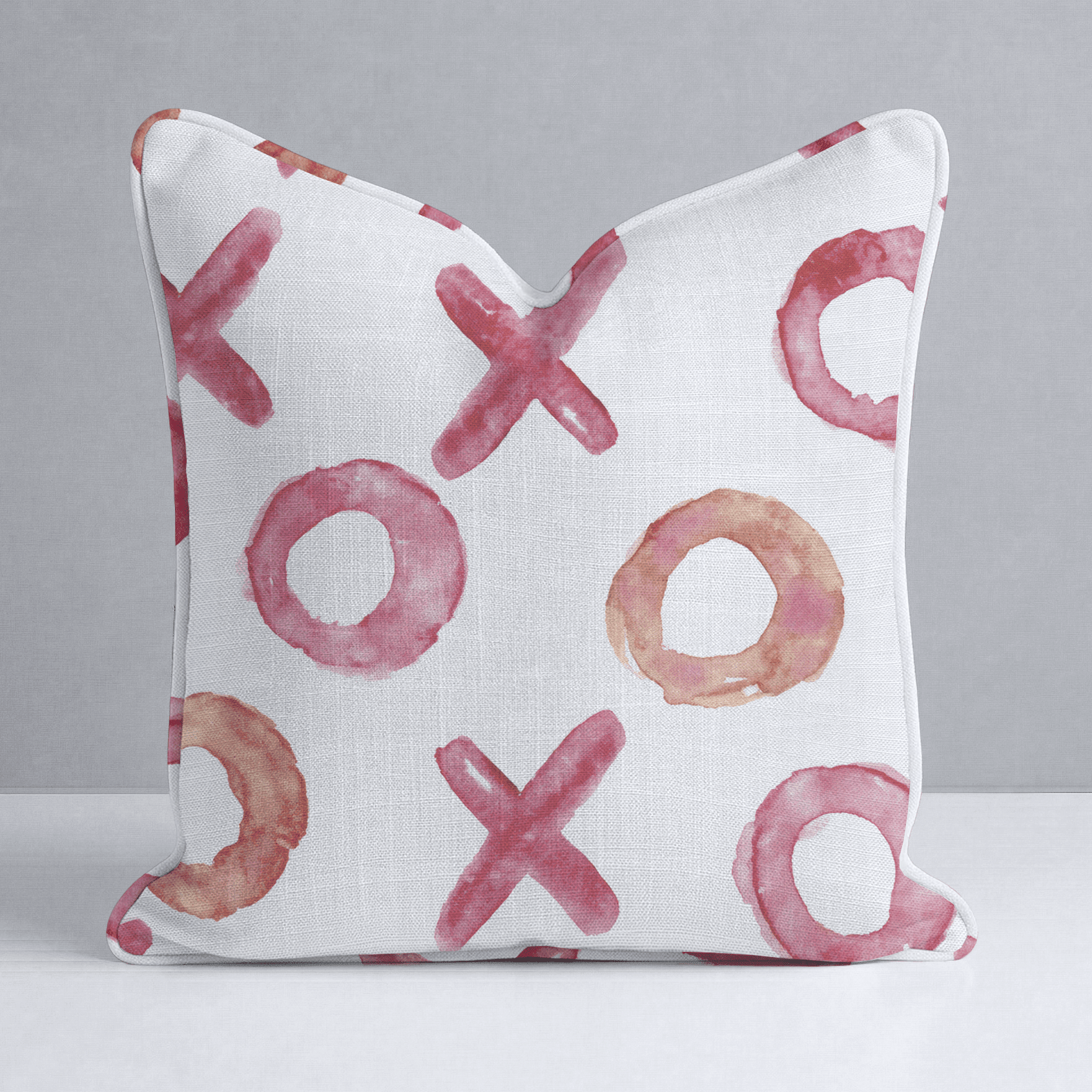 Watercolor Game Throw Pillow - Benton Lane Home - Lemon Park