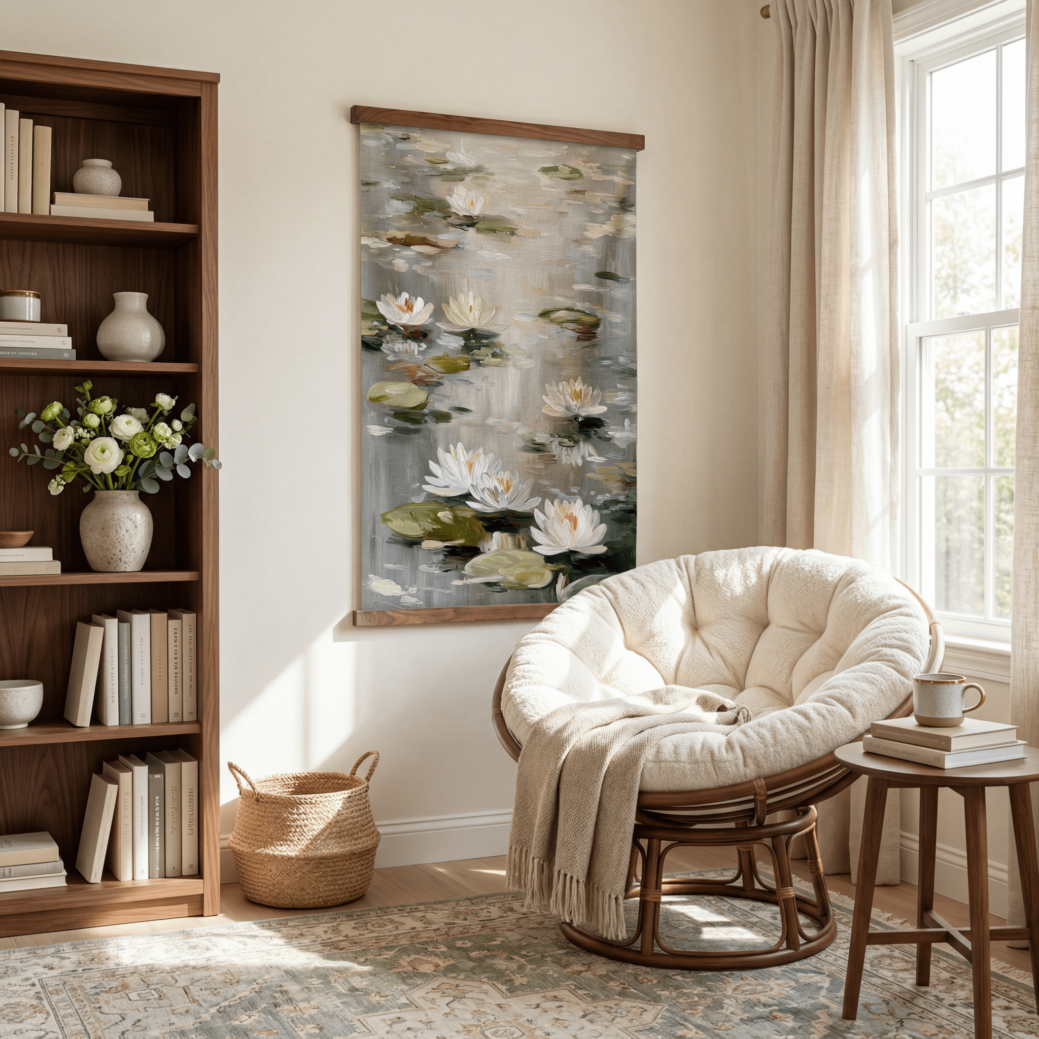 Waterlily Waltz - Tapestry - Lemon Park