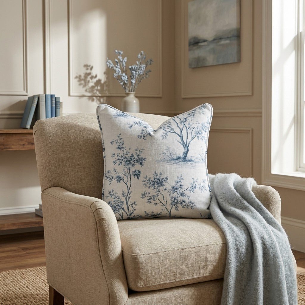Waters Way Throw Pillow - Benton Lane Home - Lemon Park
