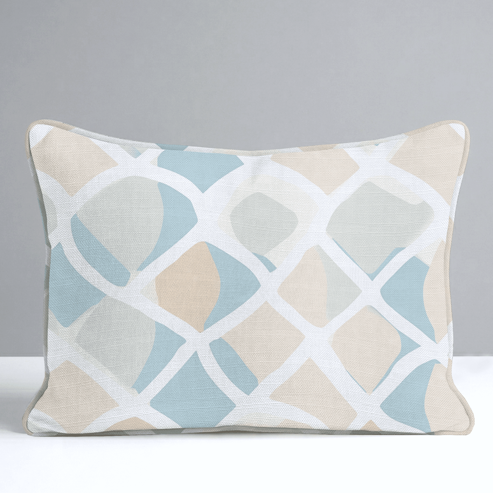 Waves Throw Pillow - Benton Lane Home - Lemon Park