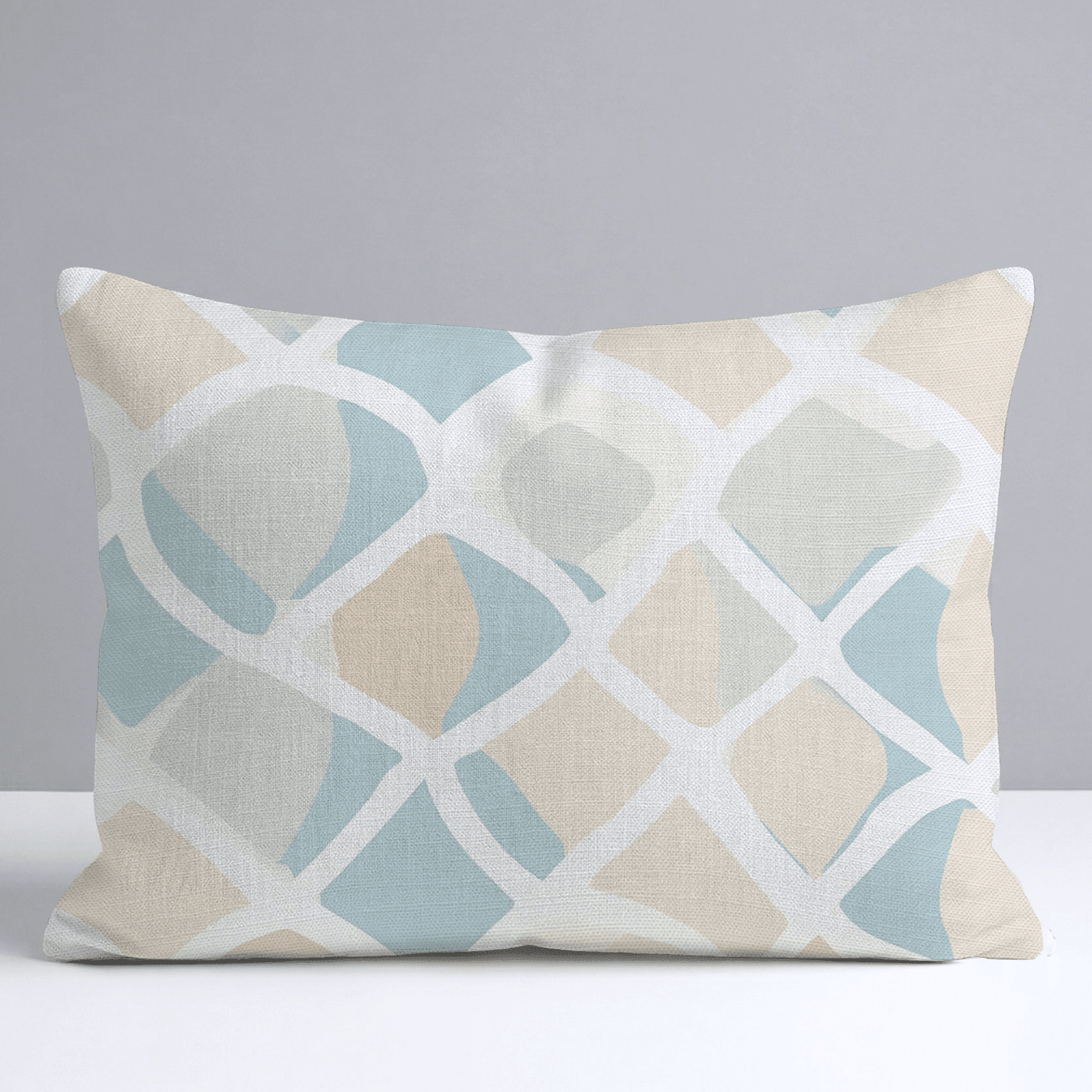 Waves Throw Pillow - Benton Lane Home - Lemon Park