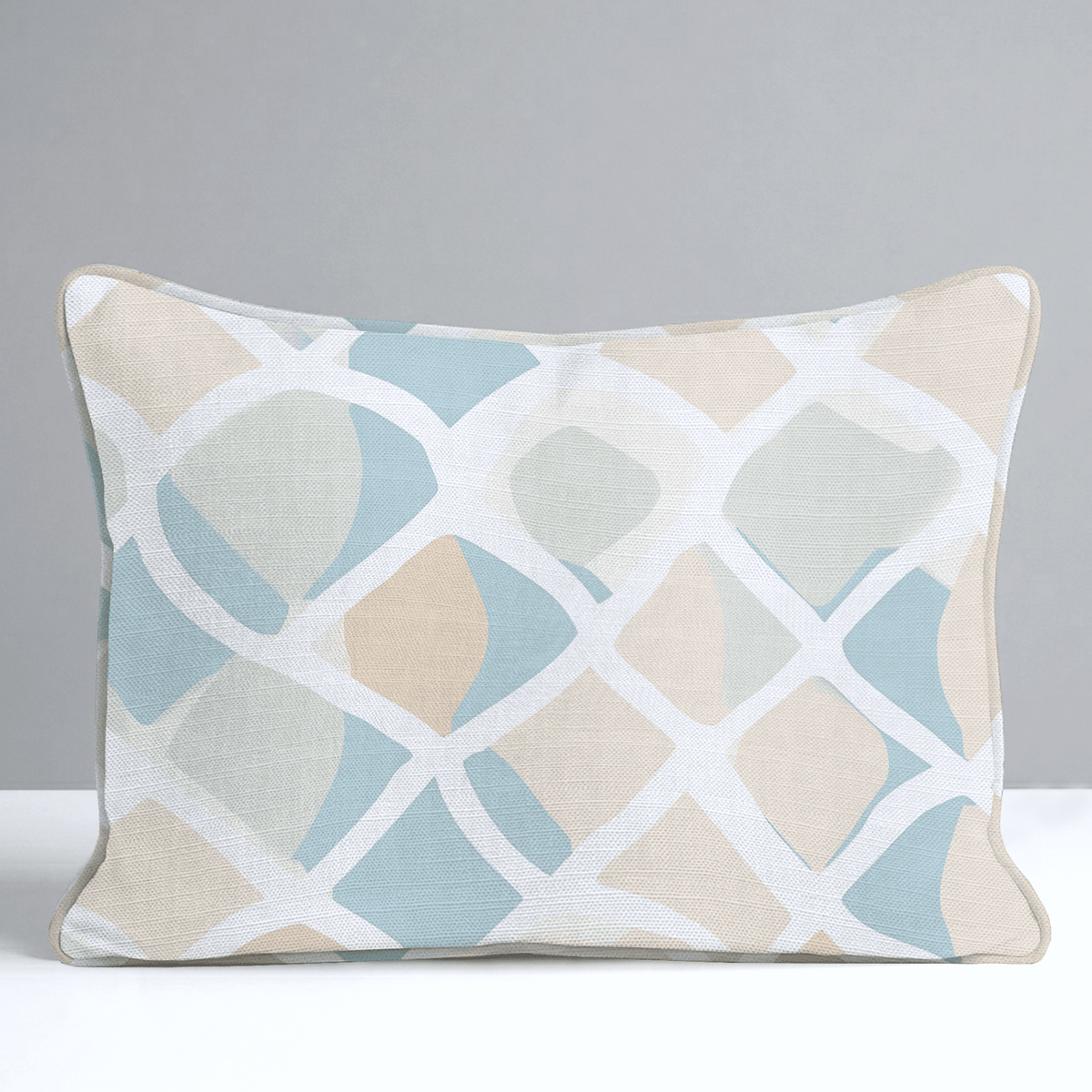 Waves Throw Pillow - Lemon Park