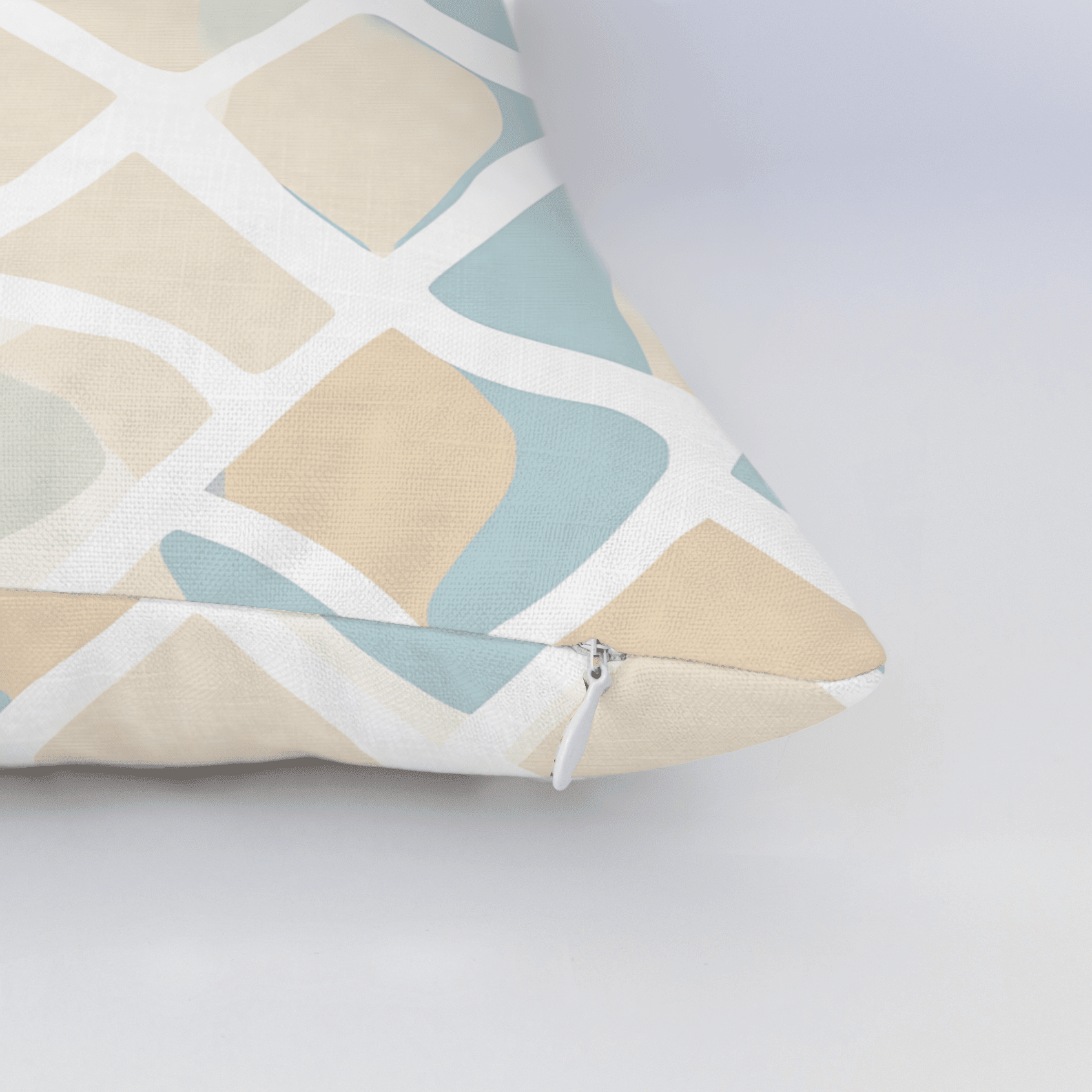 Waves Throw Pillow - Benton Lane Home - Lemon Park