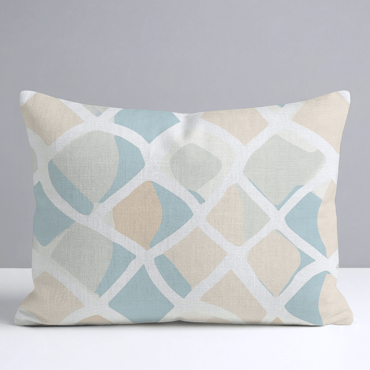 Waves Throw Pillow - Lemon Park
