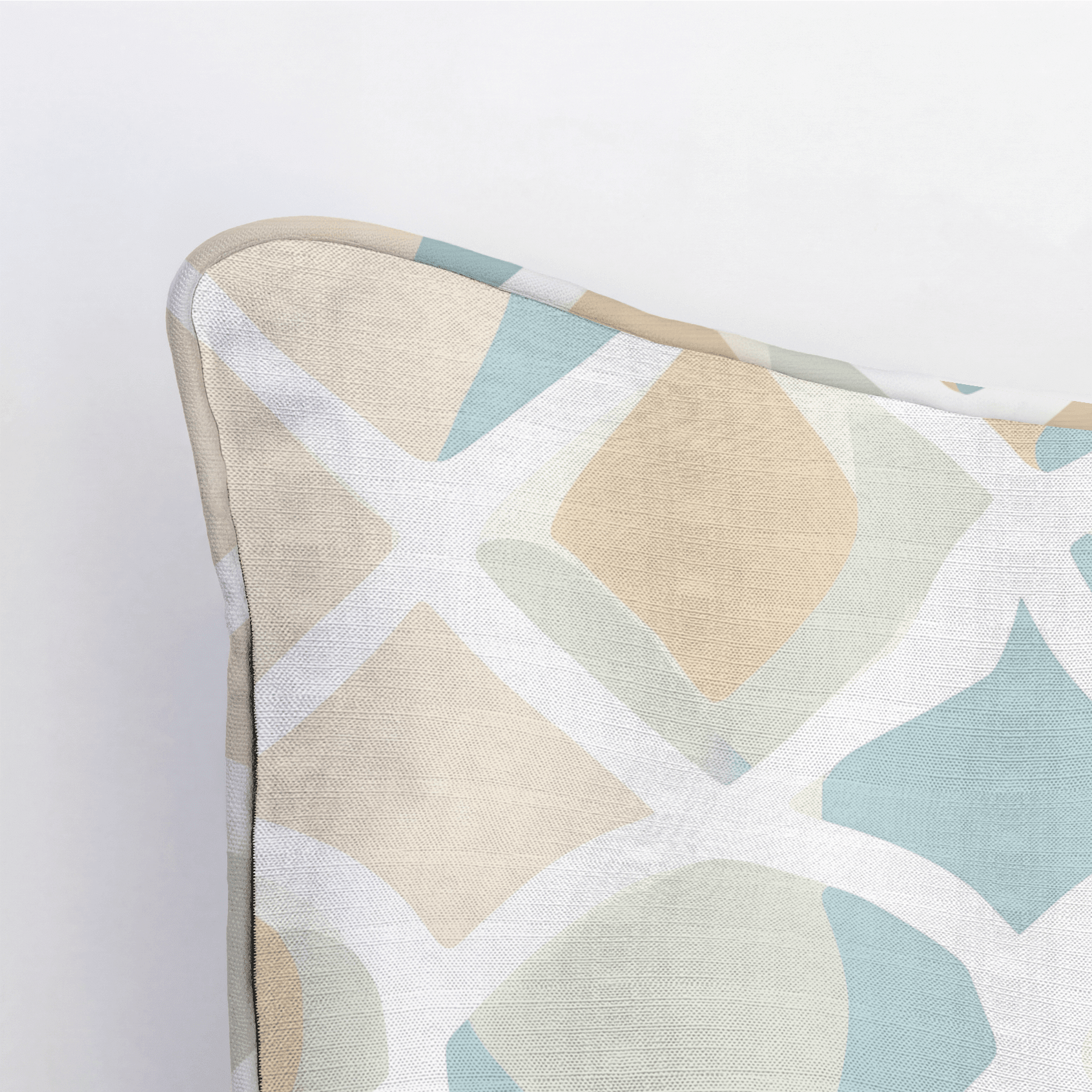 Waves Throw Pillow - Benton Lane Home - Lemon Park