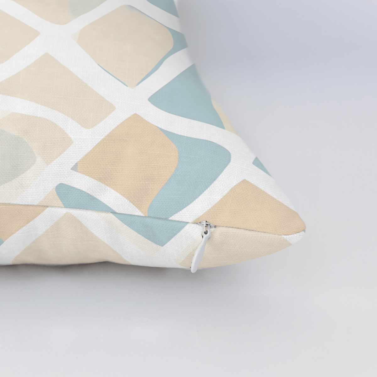 Waves Throw Pillow - Lemon Park