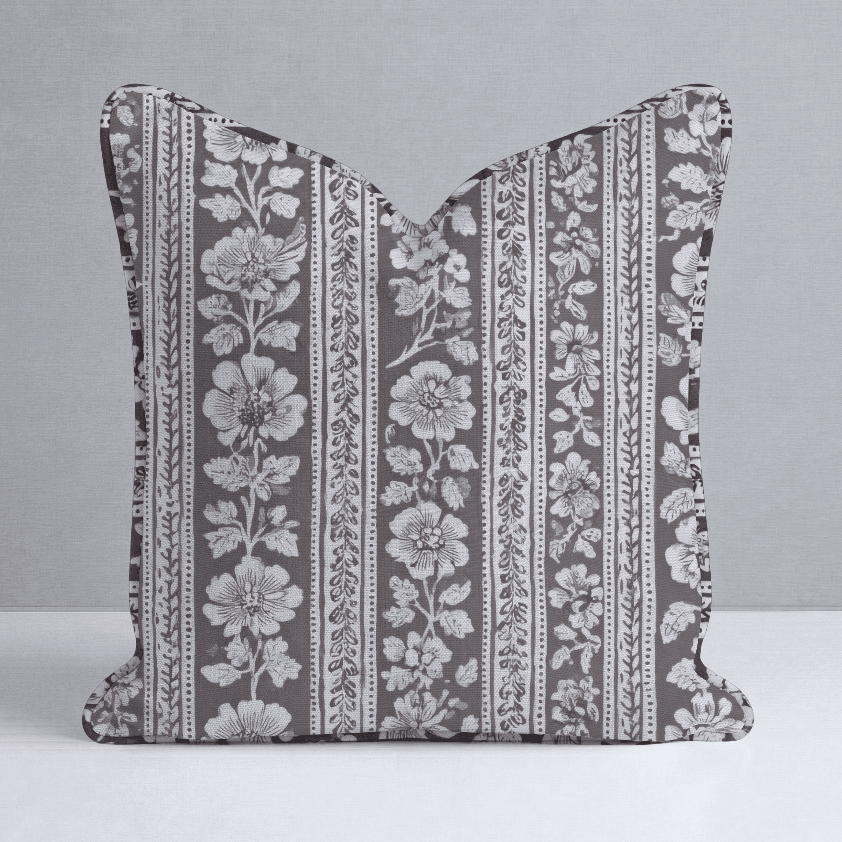 Weathered Garden Throw Pillow - Lemon Park