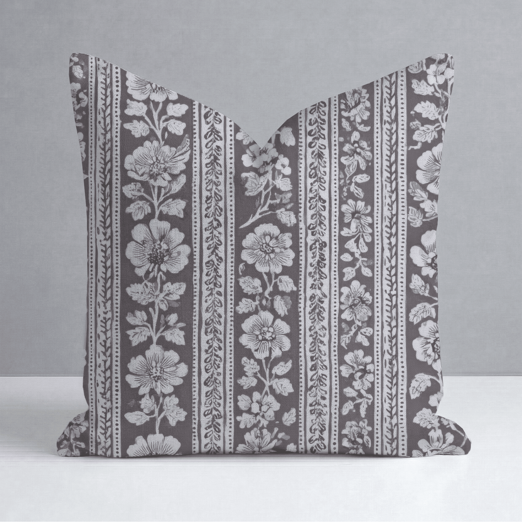 Weathered Garden Throw Pillow - Lemon Park
