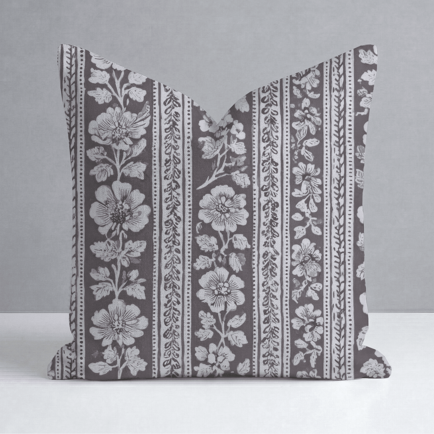 Weathered Garden Throw Pillow - Lemon Park