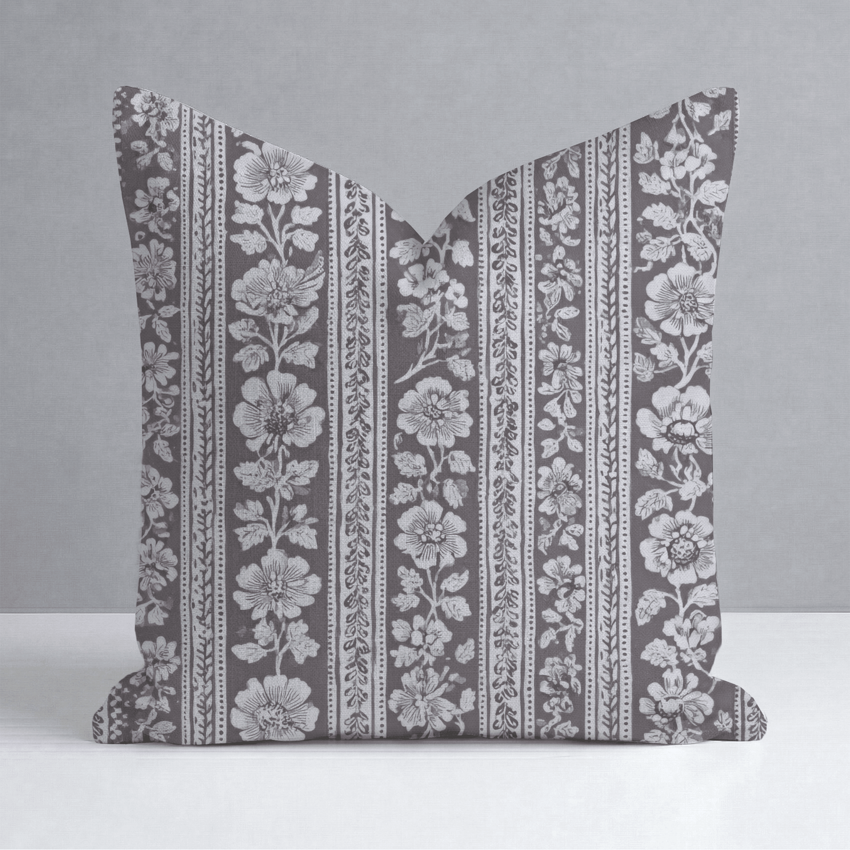 Weathered Garden Throw Pillow - Lemon Park