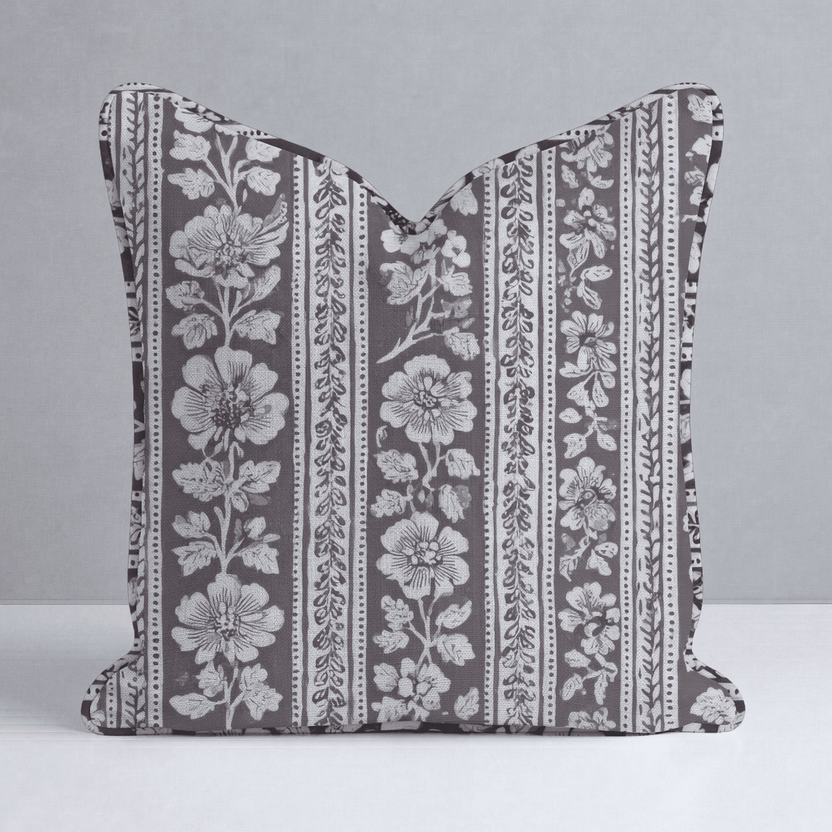 Weathered Garden Throw Pillow - Lemon Park