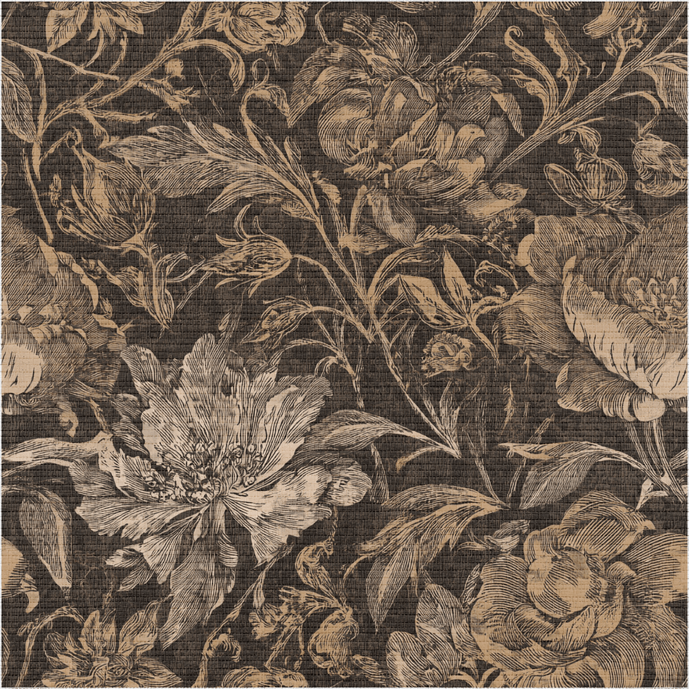 Weathered Pine Faux Grasscloth Wallpaper - Benton Lane Home - Painted Paper
