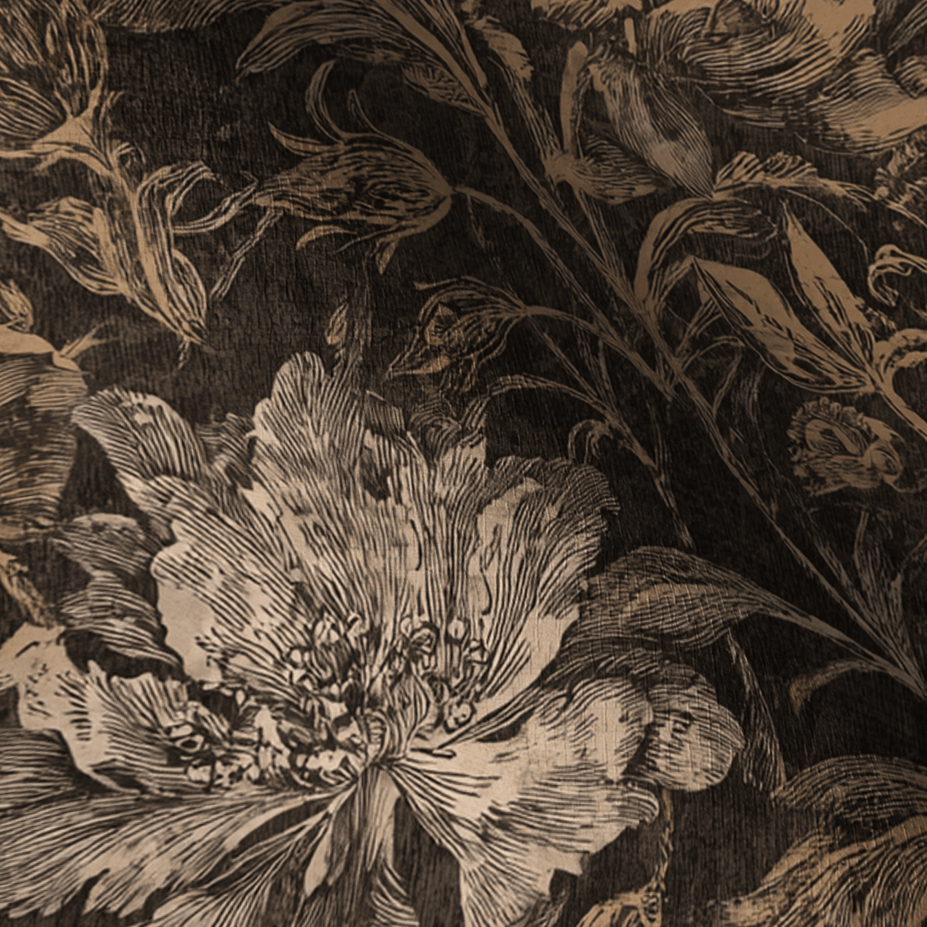Weathered Pine Faux Grasscloth Wallpaper - Painted Paper