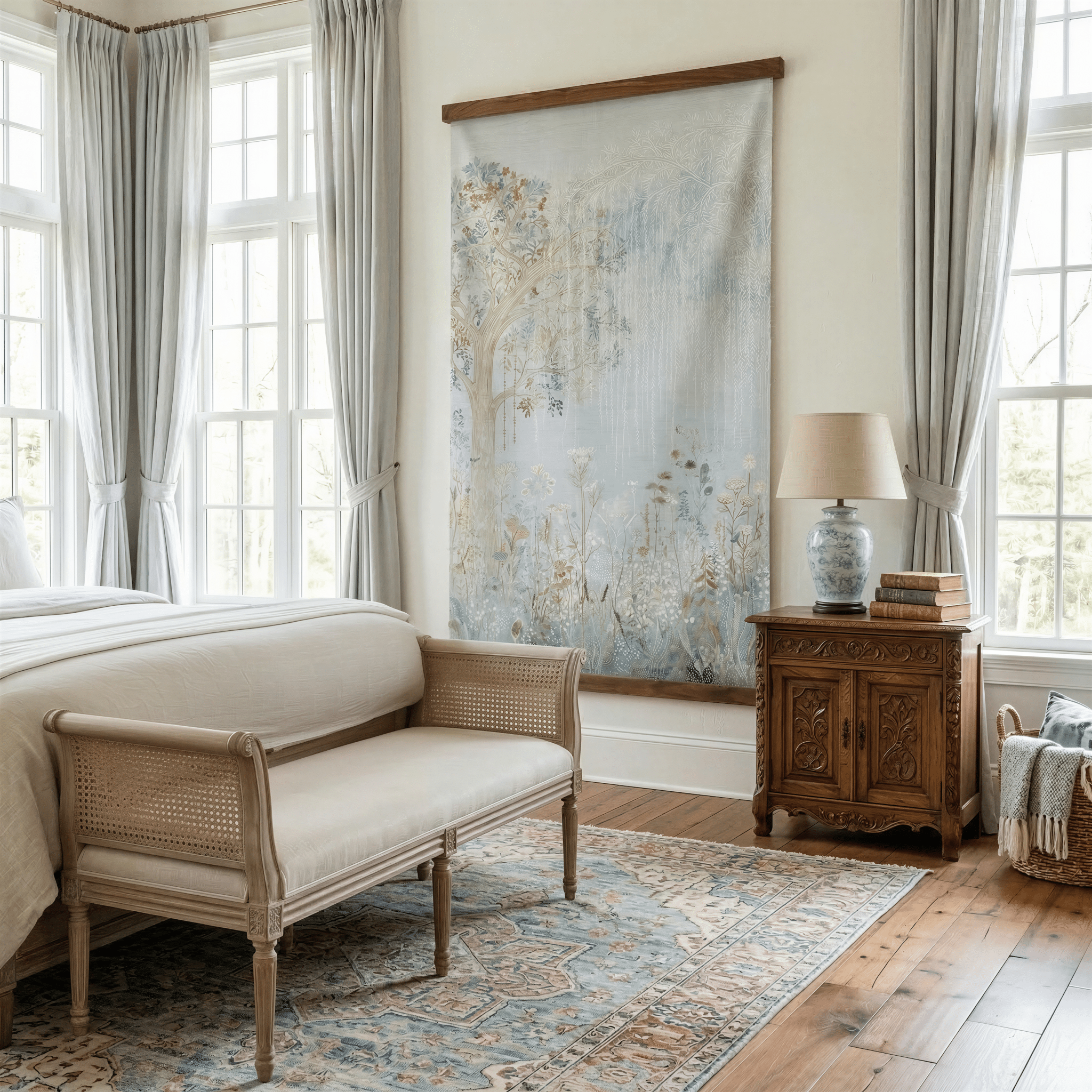 Weeping Willow - Tapestry - Benton Lane Home - Lemon Park