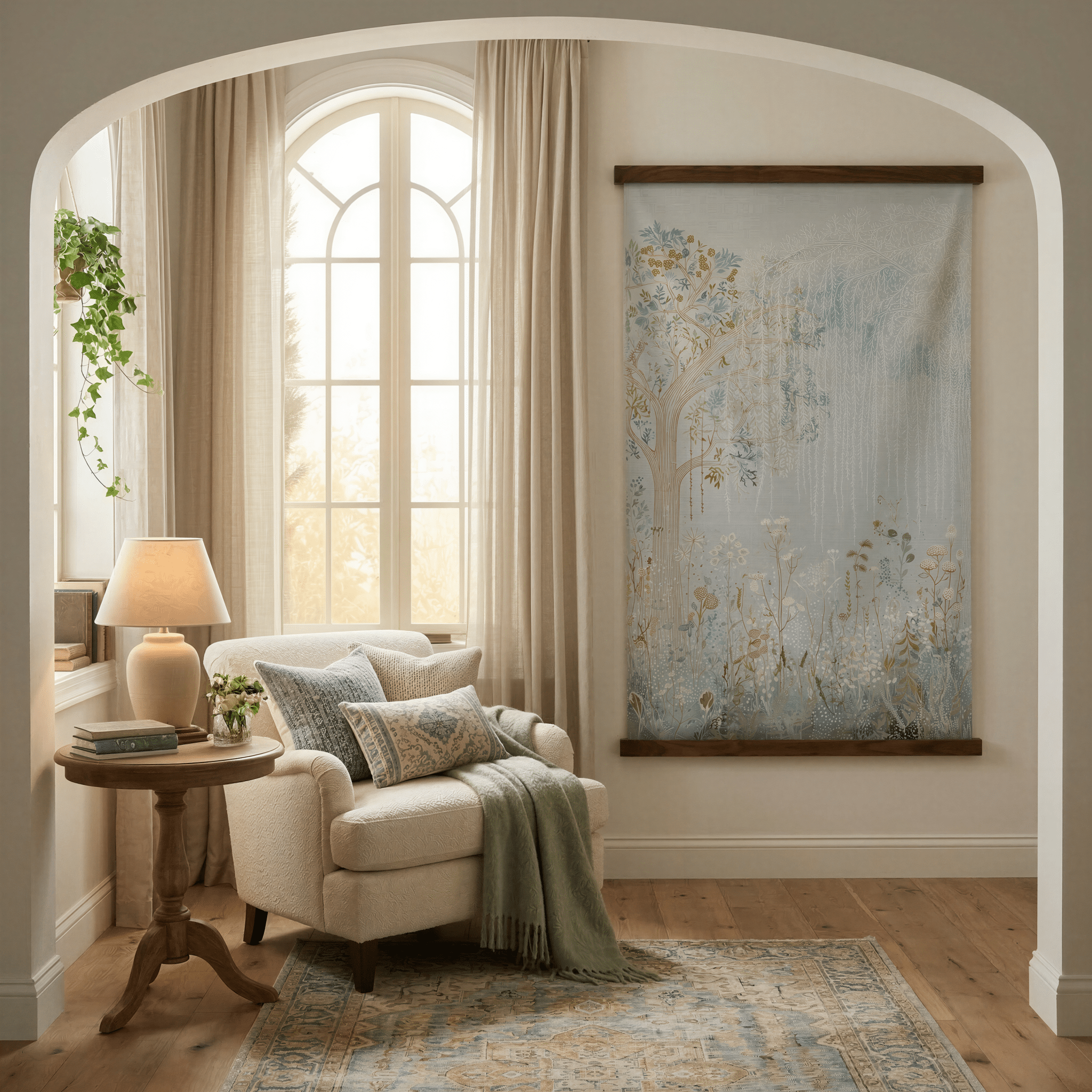 Weeping Willow - Tapestry - Benton Lane Home - Lemon Park