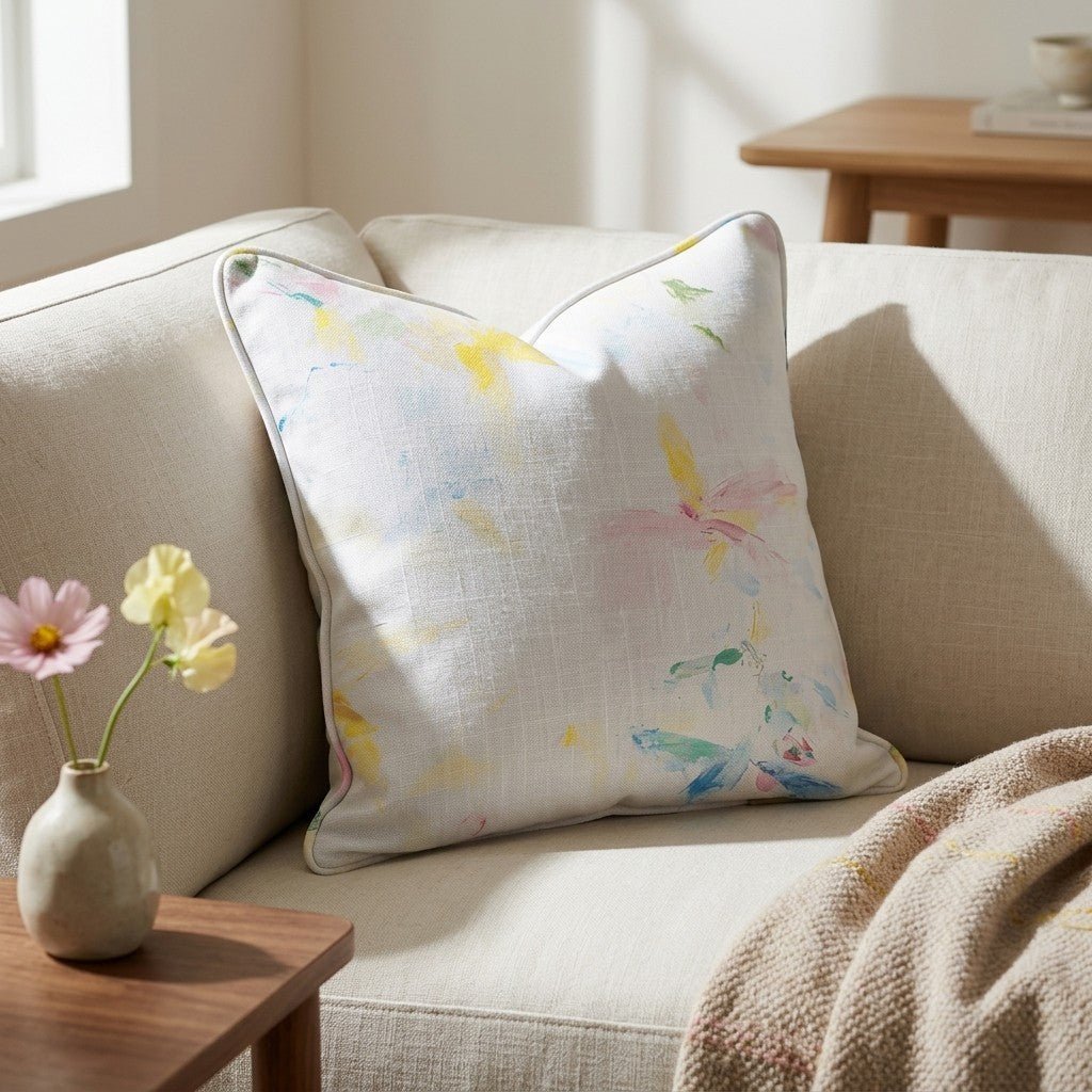 Whispered Light Throw Pillow - Benton Lane Home - Lemon Park
