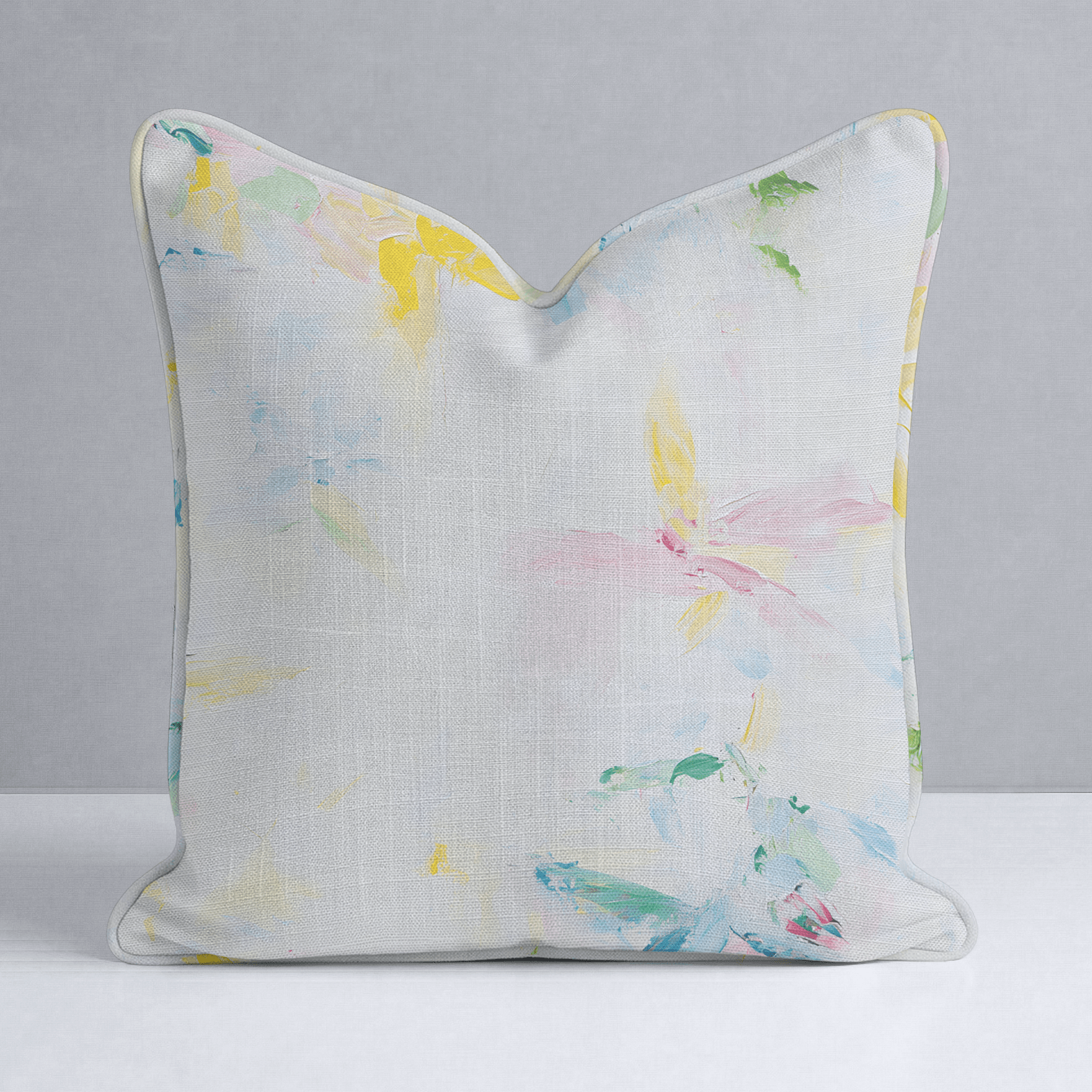 Whispered Light Throw Pillow - Lemon Park