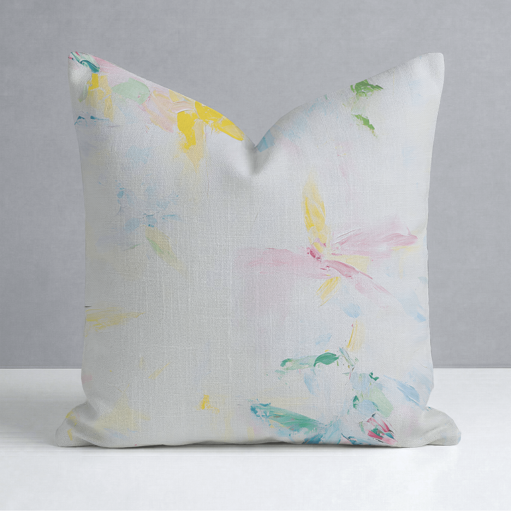 Whispered Light Throw Pillow - Lemon Park