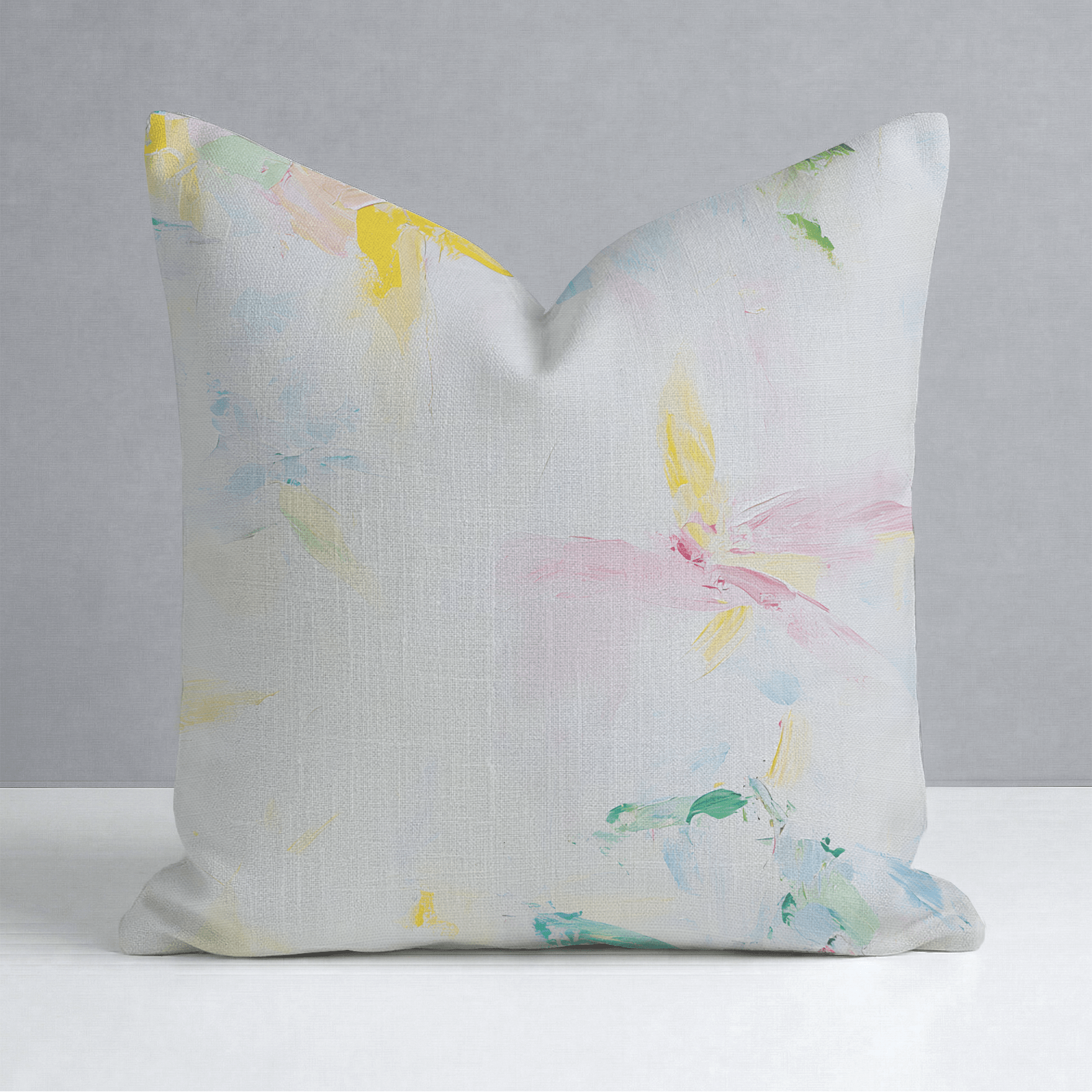 Whispered Light Throw Pillow - Lemon Park